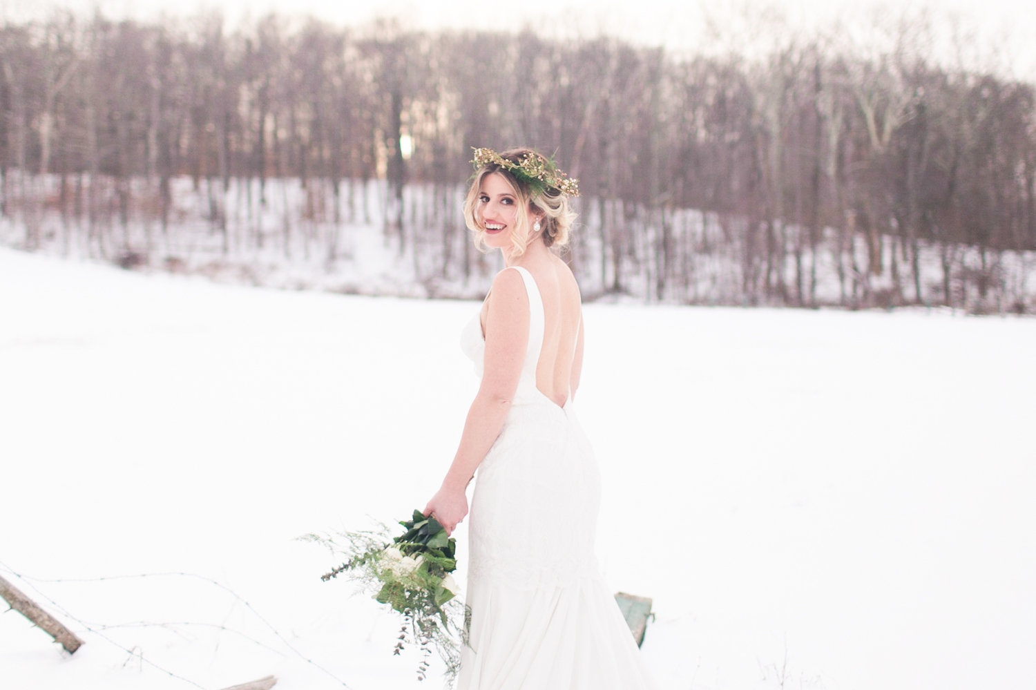 Winter Bride Wedding Inspiration Branford Connecticut Wedding Venue CT NY Luxury Wedding Engagement Photographer Shaina Lee Photography