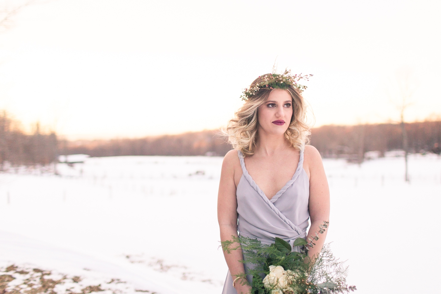 Winter Bride Wedding Inspiration Branford Connecticut Wedding Venue CT NY Luxury Wedding Engagement Photographer Shaina Lee Photography