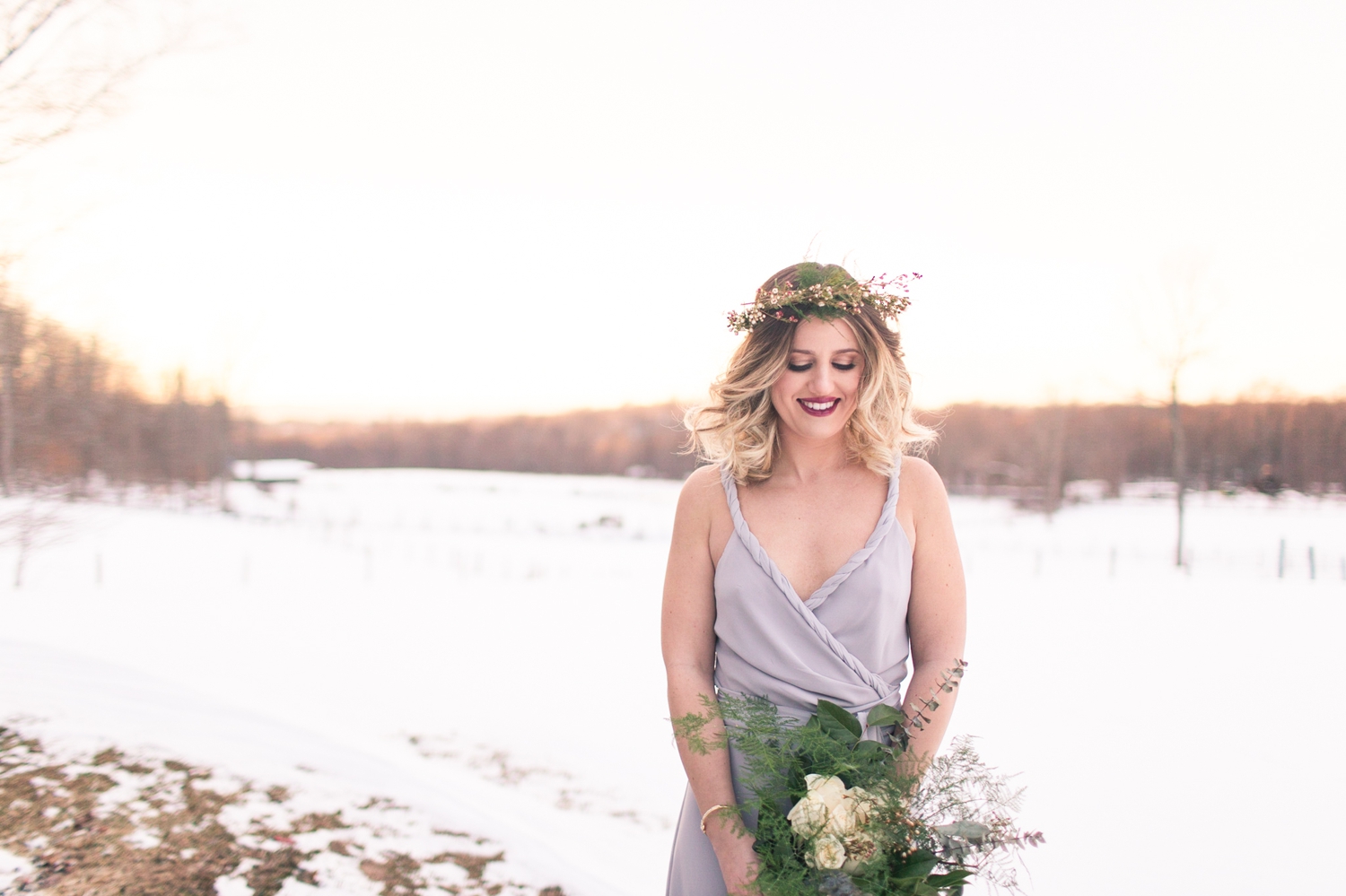 Winter Bride Wedding Inspiration Branford Connecticut Wedding Venue CT NY Luxury Wedding Engagement Photographer Shaina Lee Photography