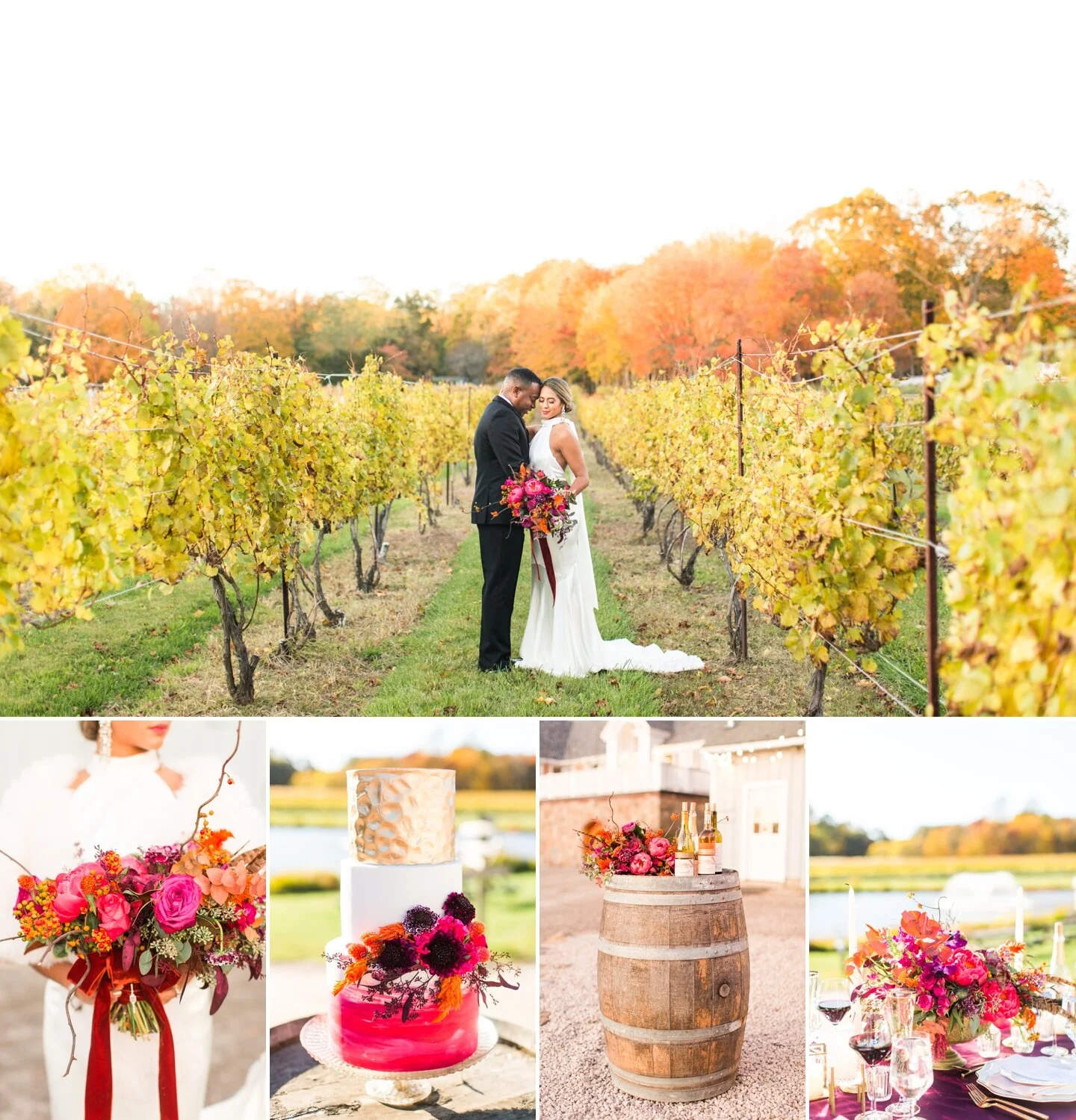 Chamard Vineyards Wedding in Clinton, CT Camille