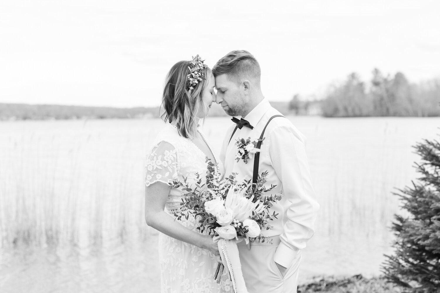 airbnb-wedding-pachaug-pond-bride-groom
