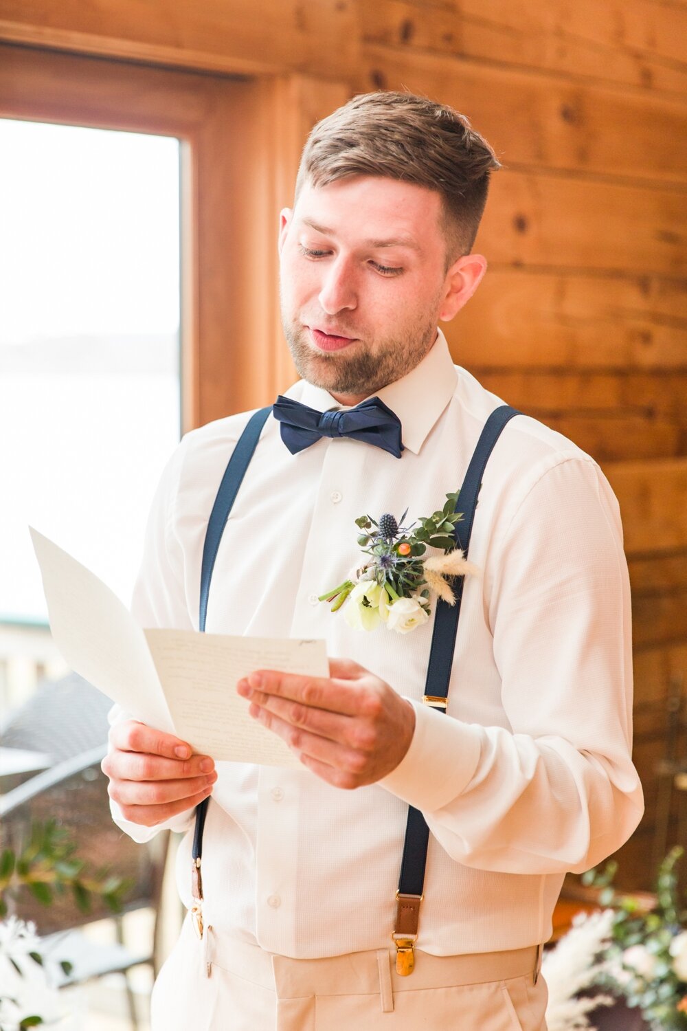 airbnb-wedding-pachaug-pond-groom-vows