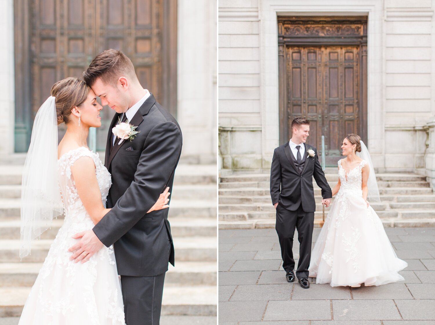 hartford-city-hall-wedding-bride-groom-walking