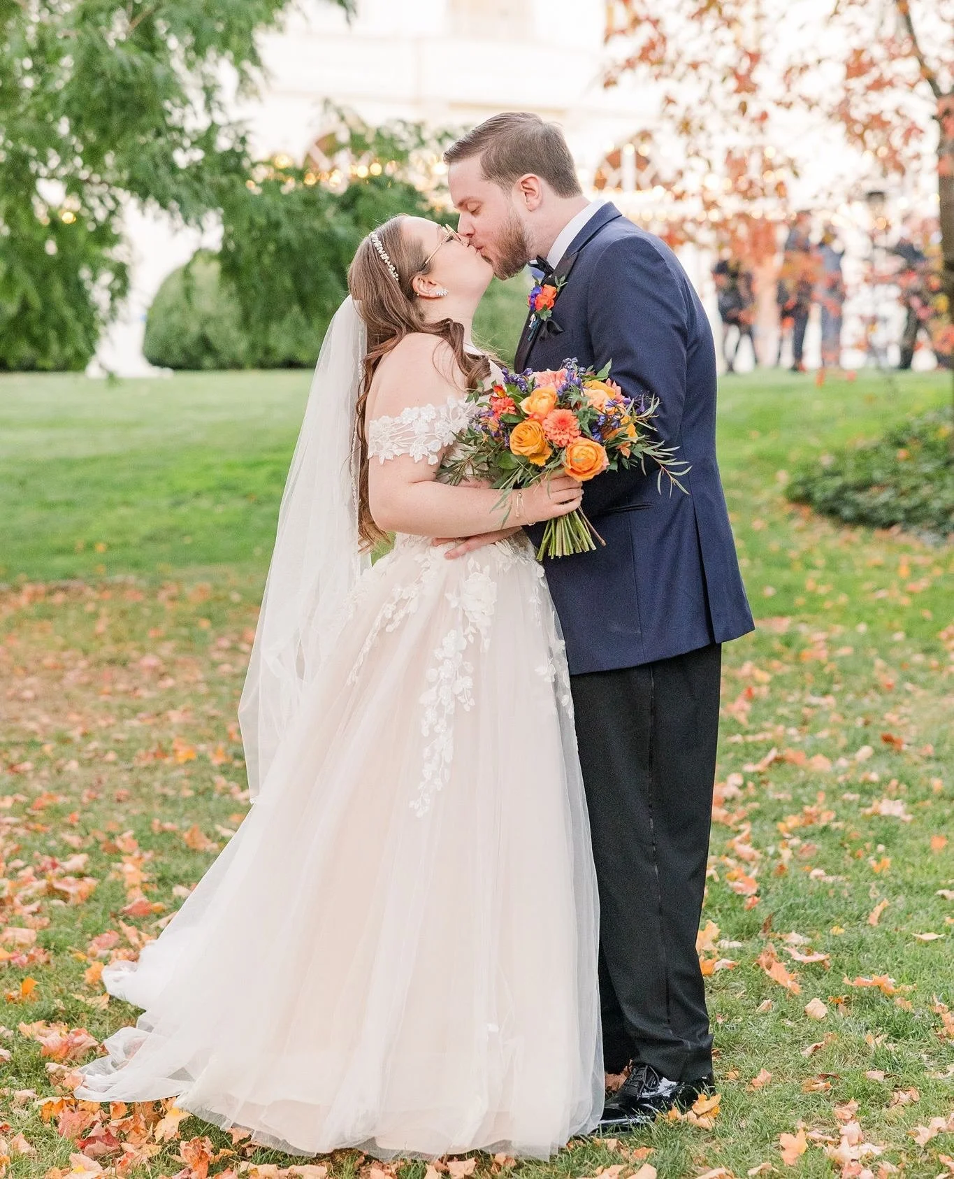 &bull;BLOG POST&bull;  Fall weddings are always some of my favorites, and Claire and Mike&rsquo;s day at The Wadsworth Mansion at Long Hill Estate was pure magic!  With the mansion&rsquo;s elegant charm, vibrant foliage, and the sweetest couple, ever