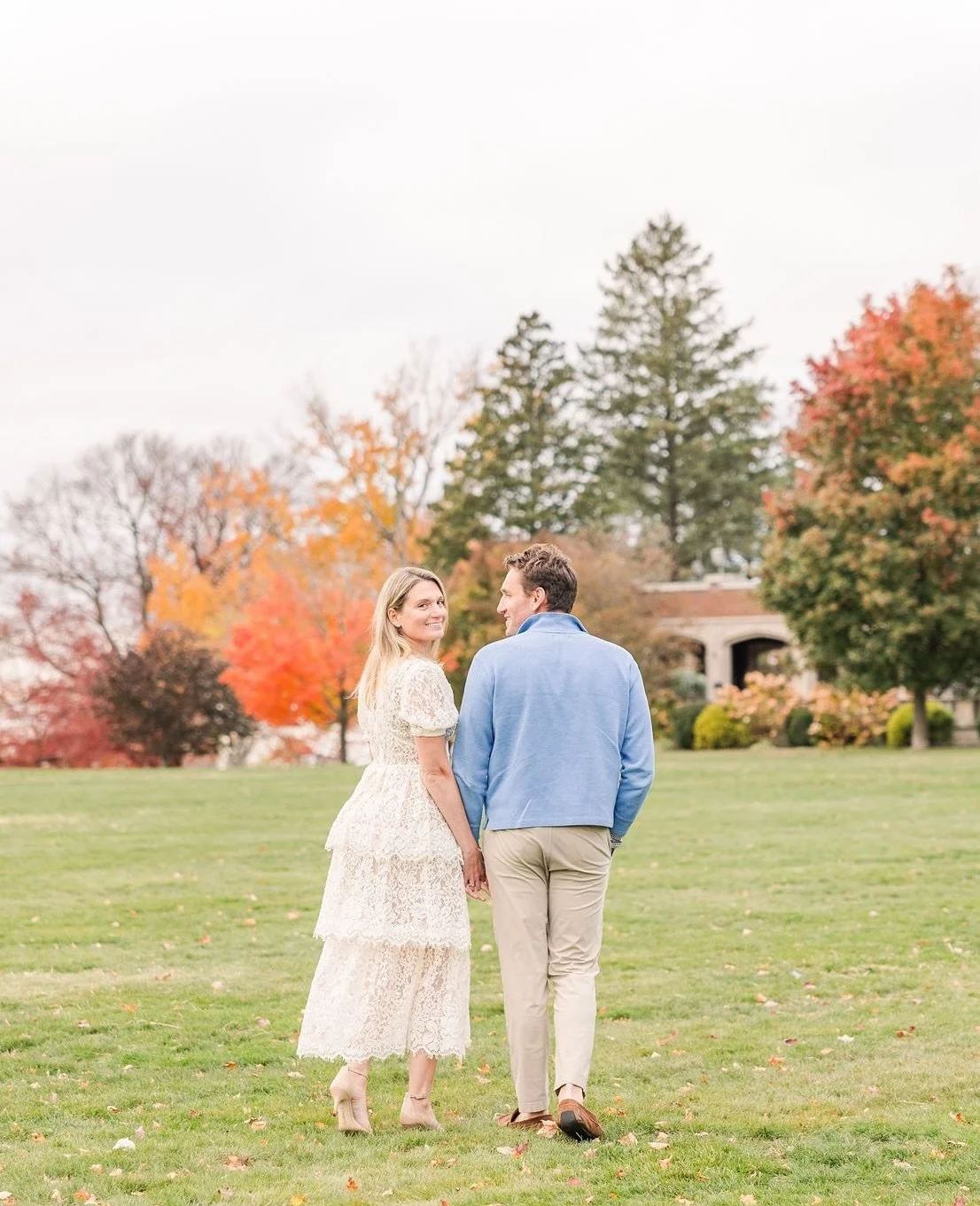 &bull;BLOG POST&bull;  Fall engagement sessions in New England never disappoint.  Jackie and Alex&rsquo;s October session was filled with vibrant fall color, golden light, and the sweetest moments between two people who couldn&rsquo;t stop smiling at