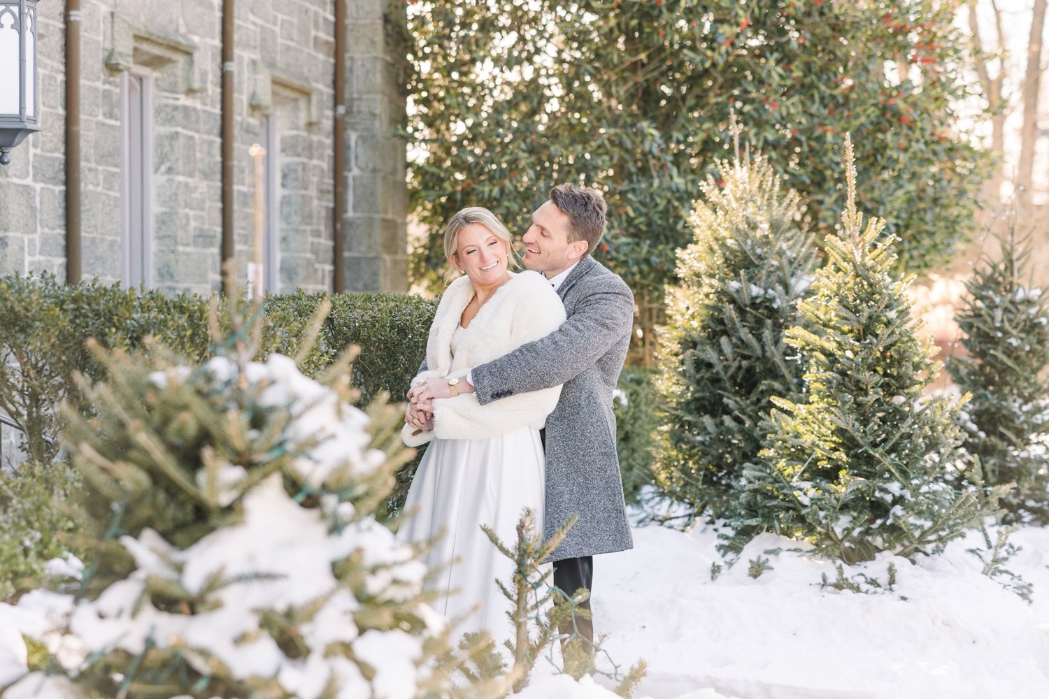 Winter Wedding at Whitby Castle in Rye, NY | Jackie &amp; Alex