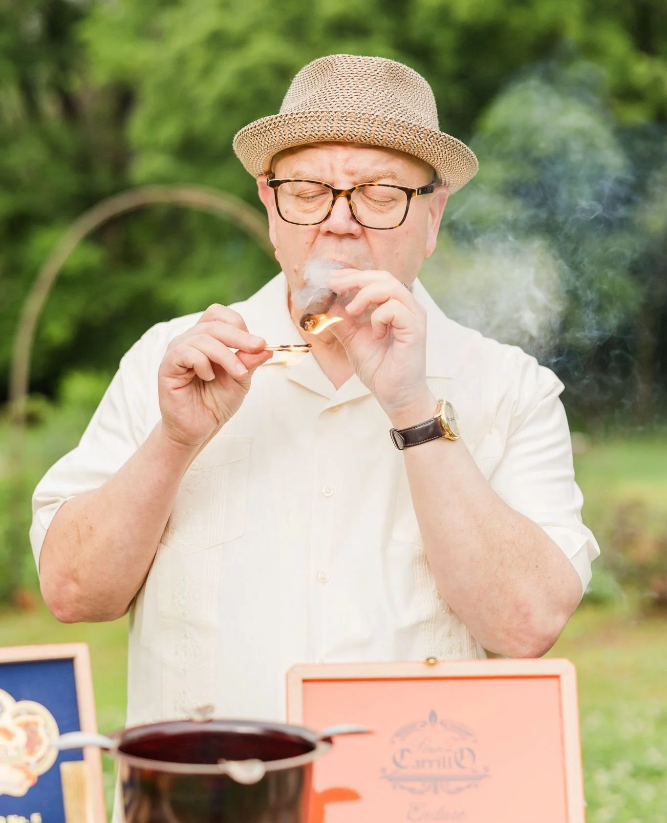 &bull;BLOG POST&bull;  Some things in life naturally go hand in hand, and for Arturo, that&rsquo;s weddings and cigars.⁠
⁠
For the past decade, Arturo has been right alongside me, capturing wedding days through the lens at Shaina Lee Photography.  He