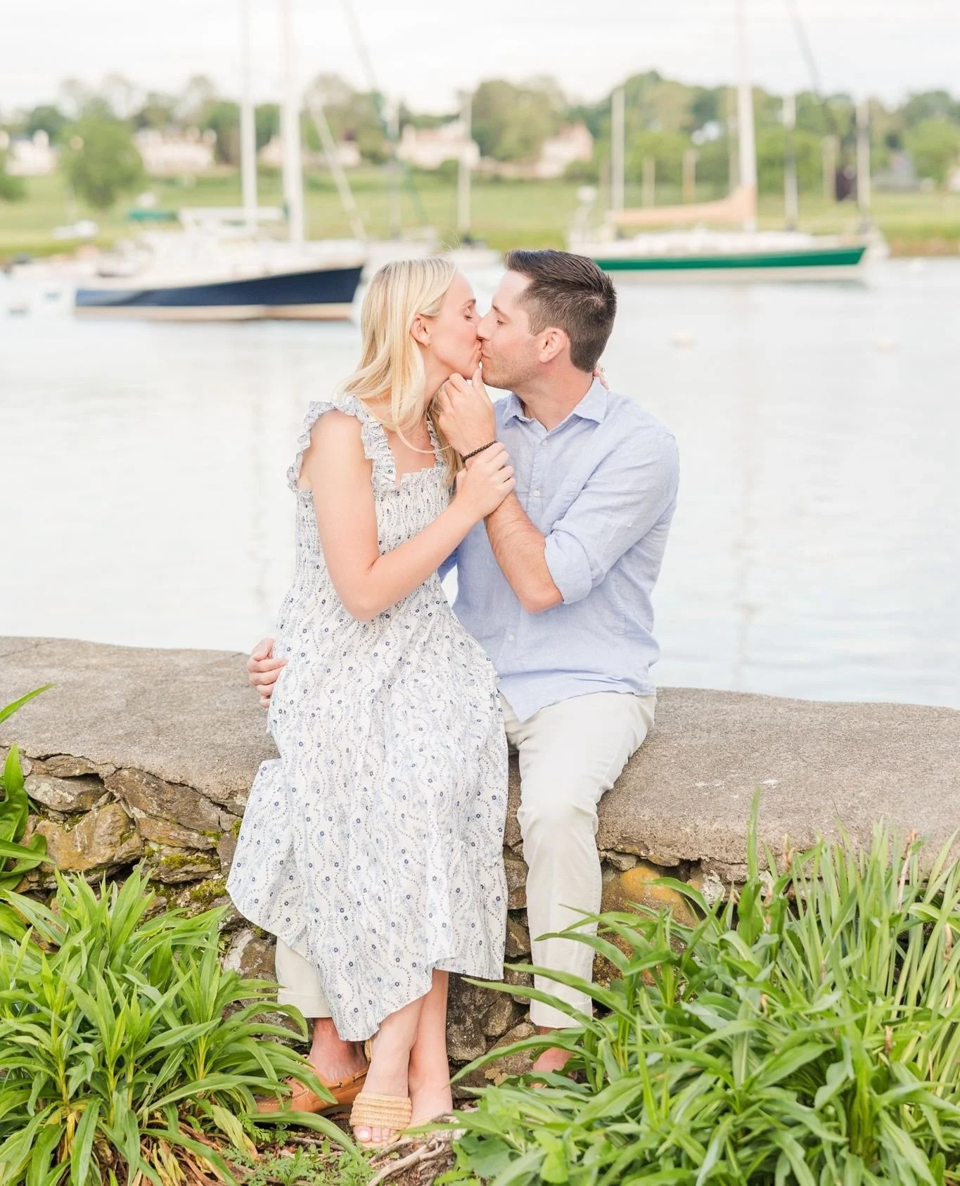 &bull;BLOG POST&bull;  A coastal New England spring is undeniably romantic.  The salty breeze, the soft gray skies, the quiet charm of historic streets; it all creates the kind of atmosphere that feels straight out of a love story.  Devon and Kevin&r