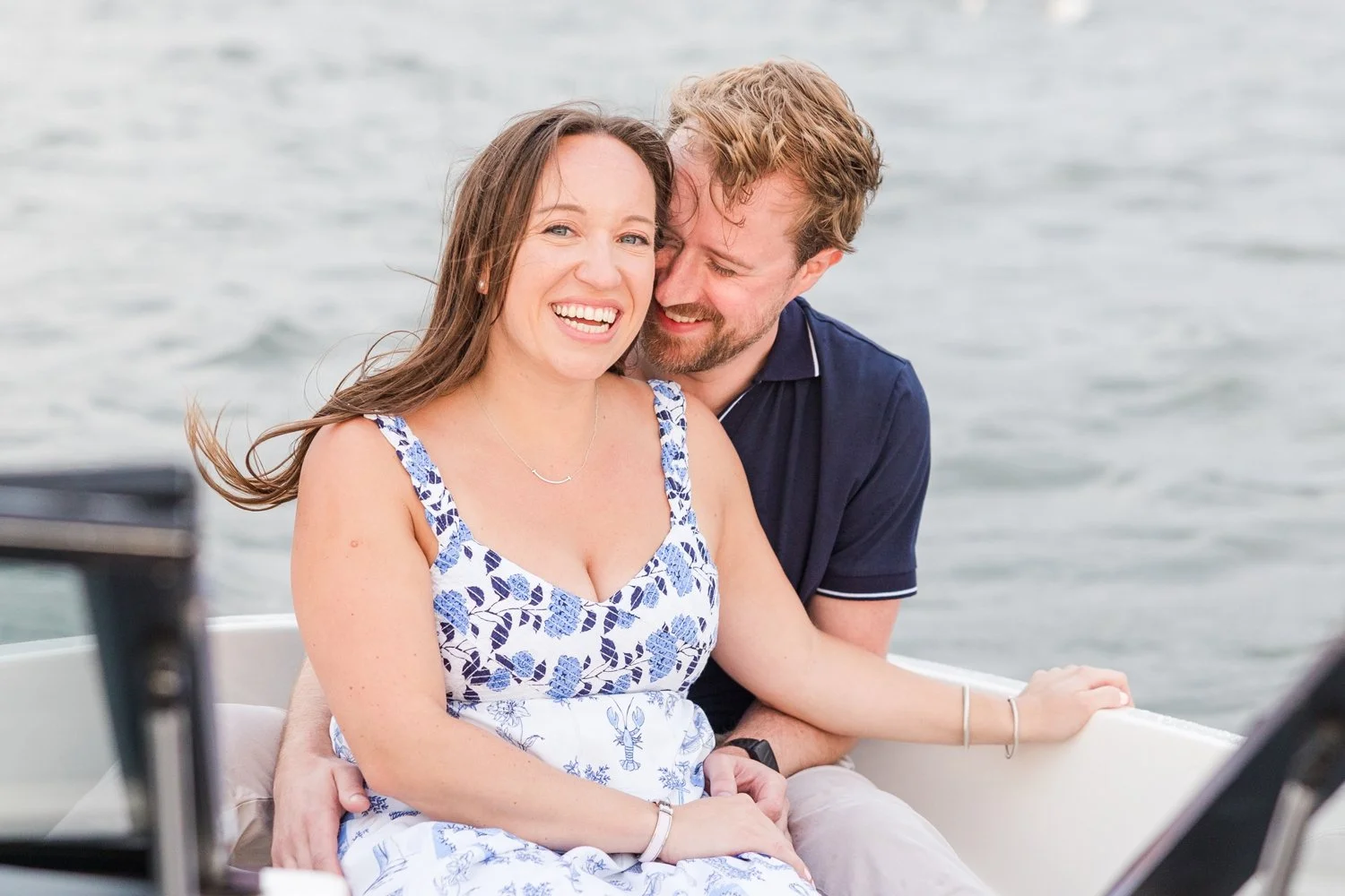 Pear Tree Point Beach Engagement Session in Darien, CT | Samantha &amp; Connor