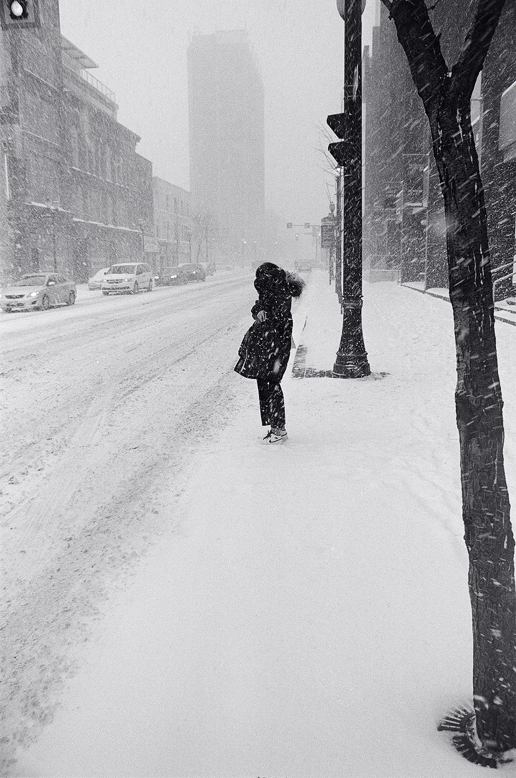 Winter on the street