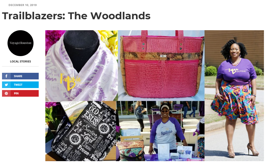 We Are Featured in Voyage Houston Magazine!