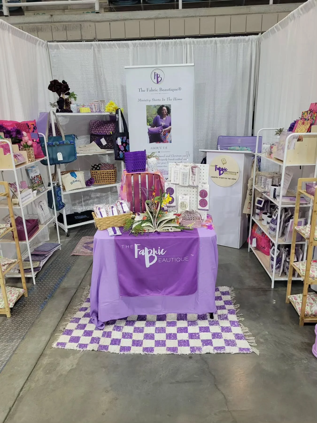 *NEW SHOPPING EXPERIENCE * We may have been quiet but we were working on something exciting! We have a NEW vendor setup💜💜

The desire to create a shopping experience that is welcoming and inviting. Our motto is "Ministry Starts In The Home&quo