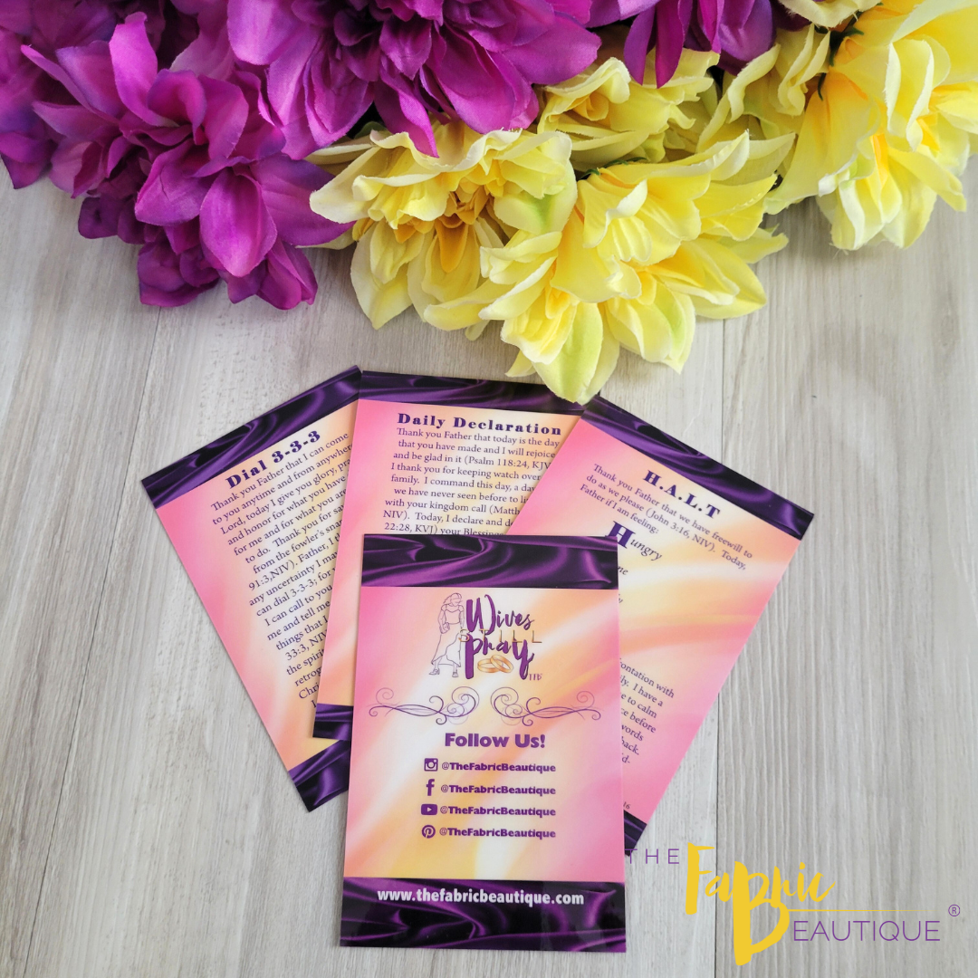 Wives Still Pray Prayer Cards (3pk)