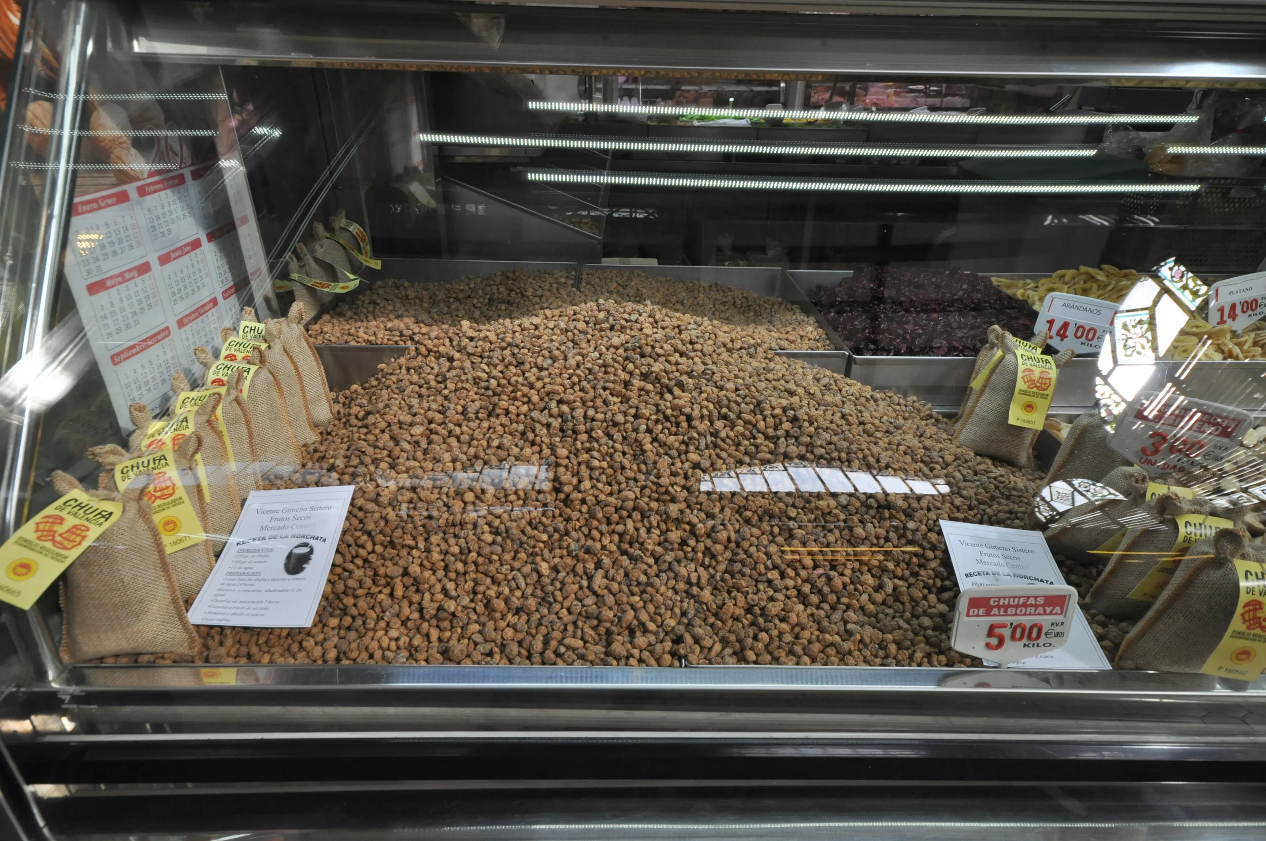 Chufa (tiger-nut, where horchata is made from)