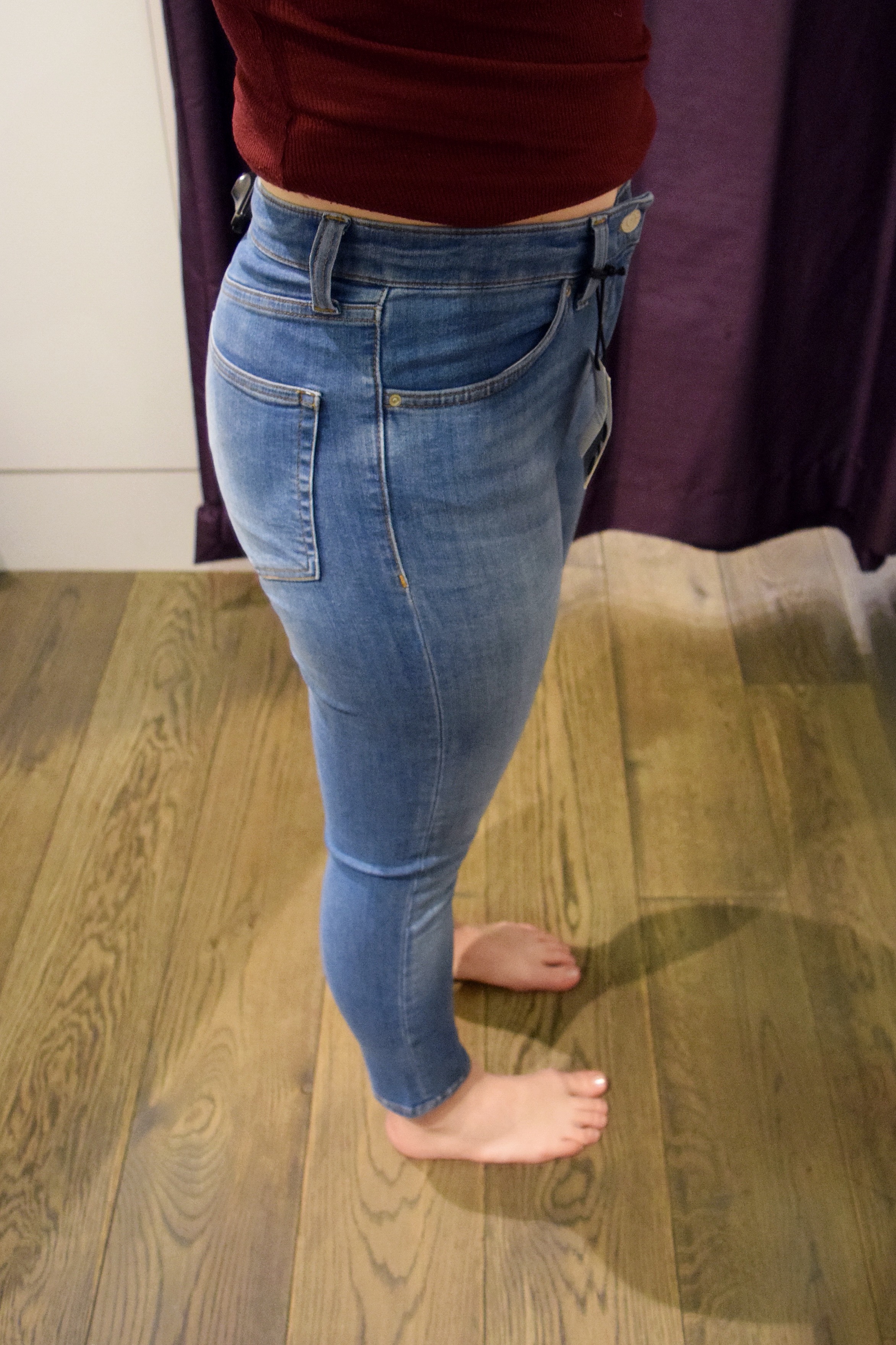 topshop jamie jeans ankle grazer