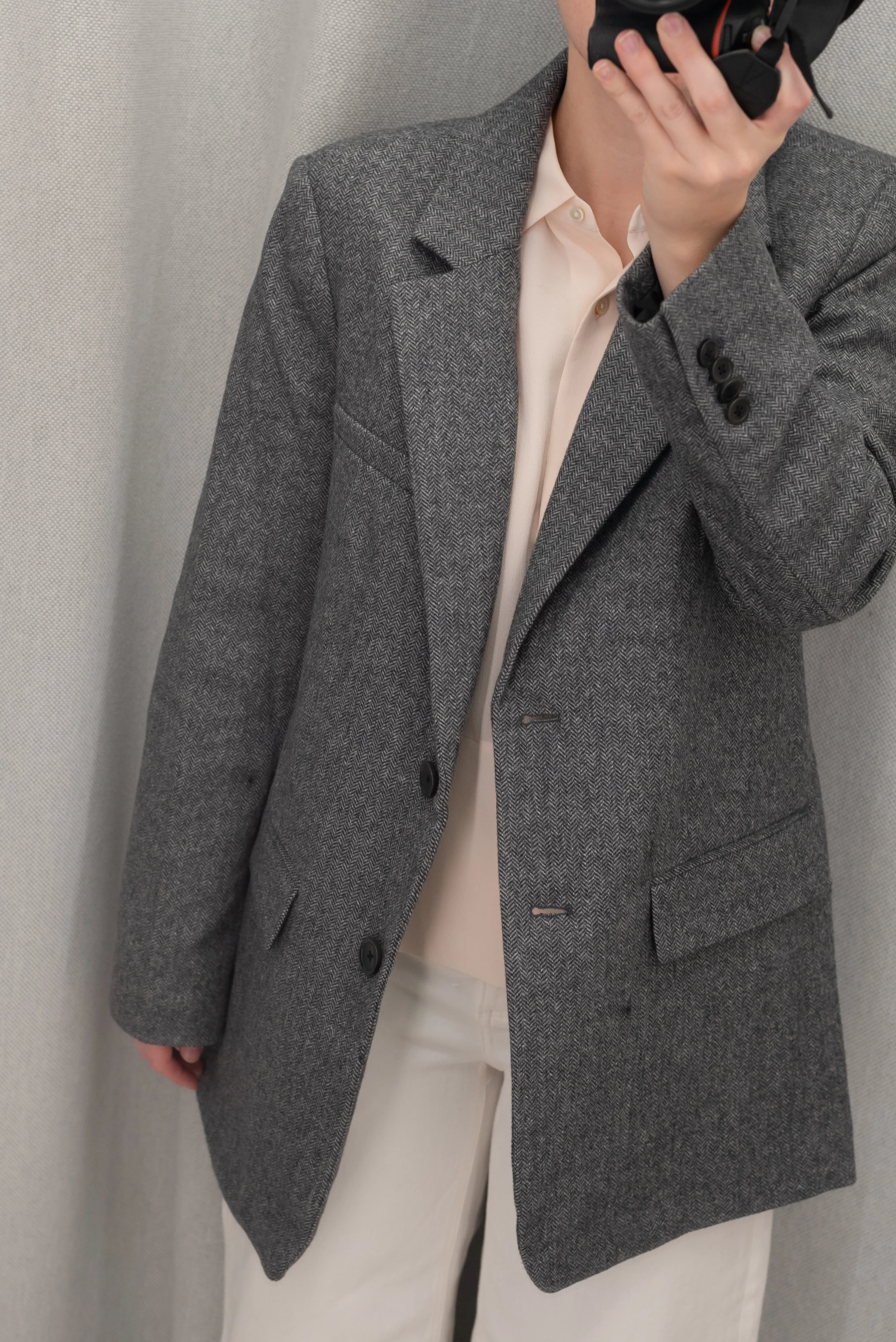 everlane oversized blazer review