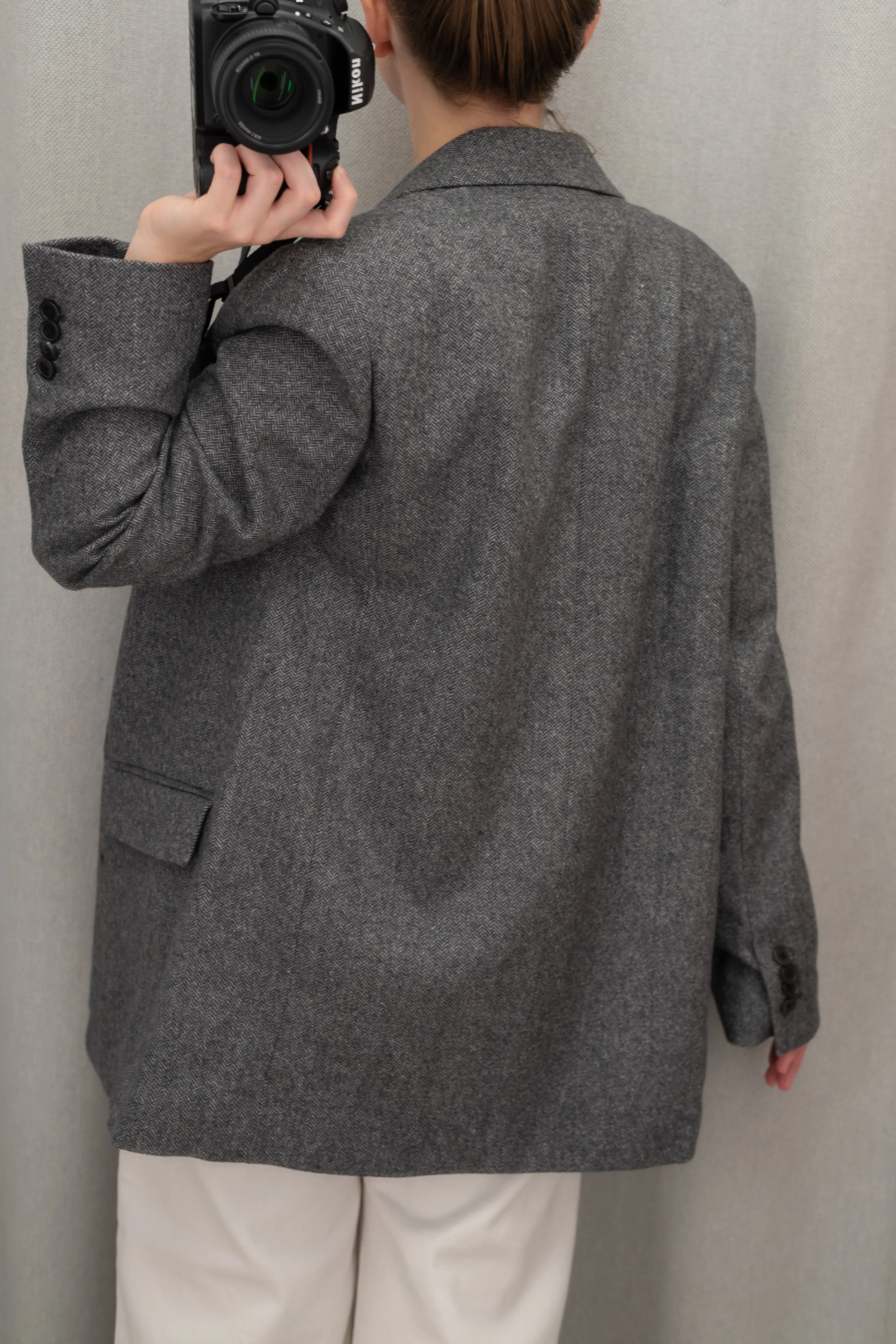 Everlane The Oversized Blazer - Size 4 - Back View