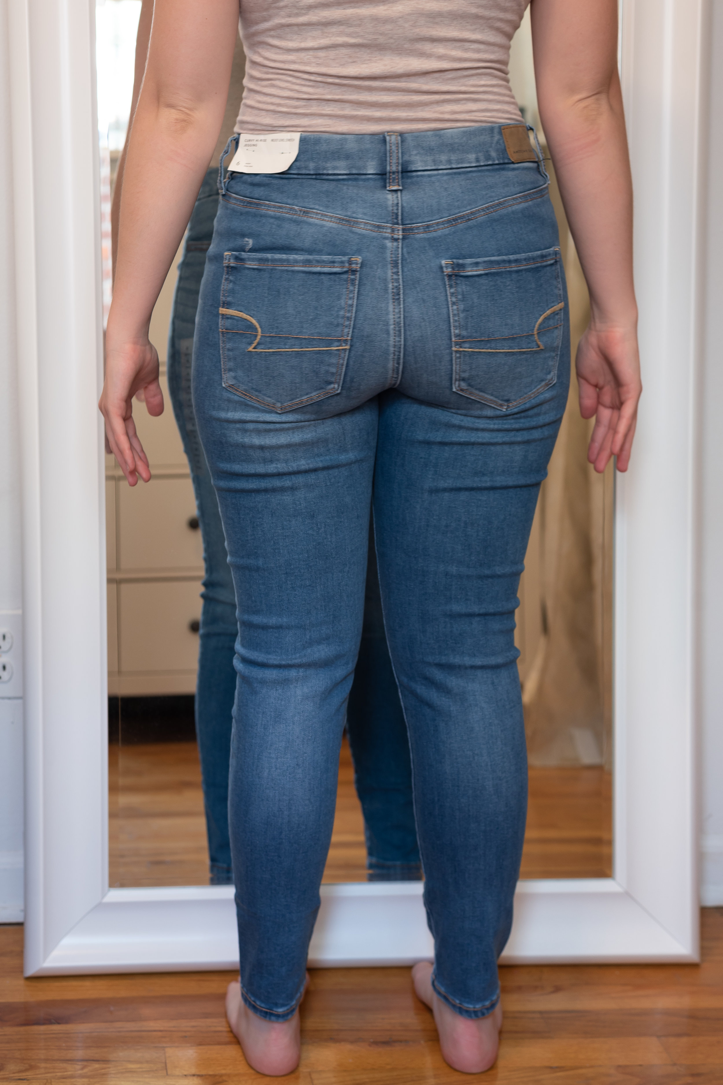 american eagle extra short jeans review