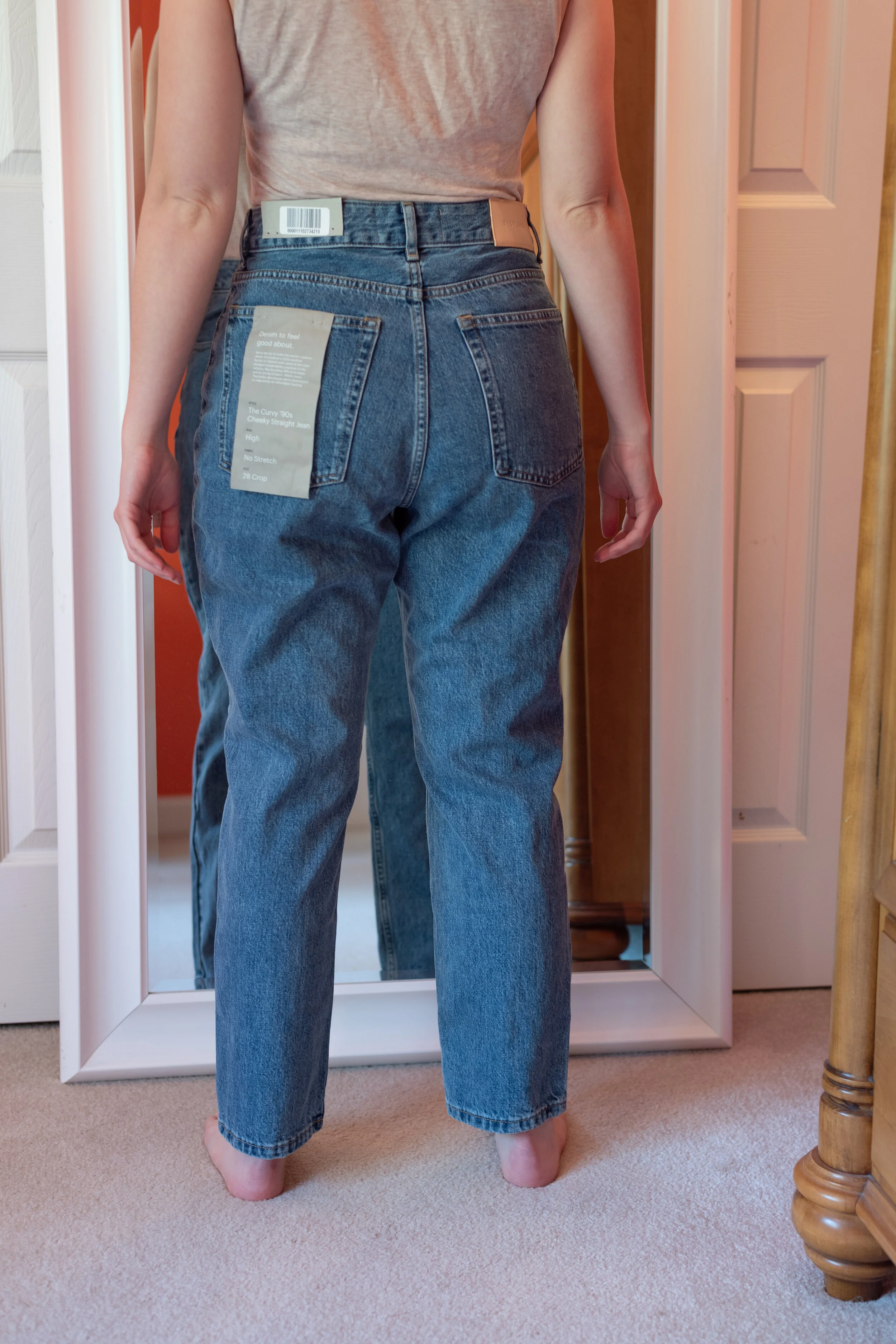 STRAIGHT LEG JEANS IF YOU'RE PETITE 