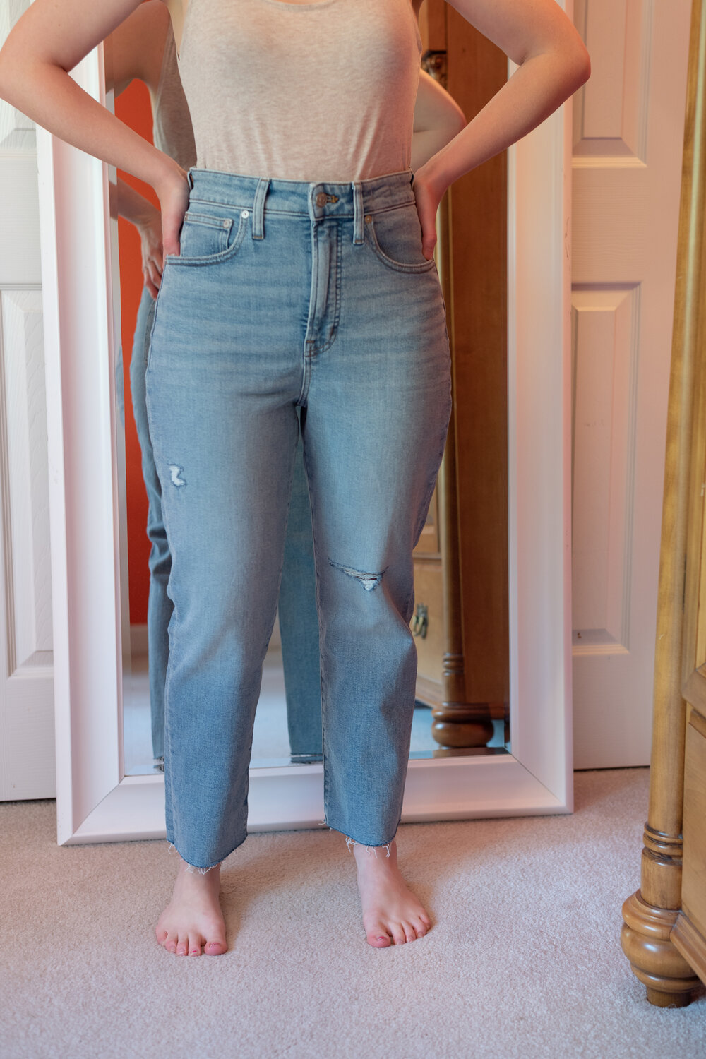 levi's ribcage jeans — short & curvy girl seeking clothes that fit — The  Petite Pear Project