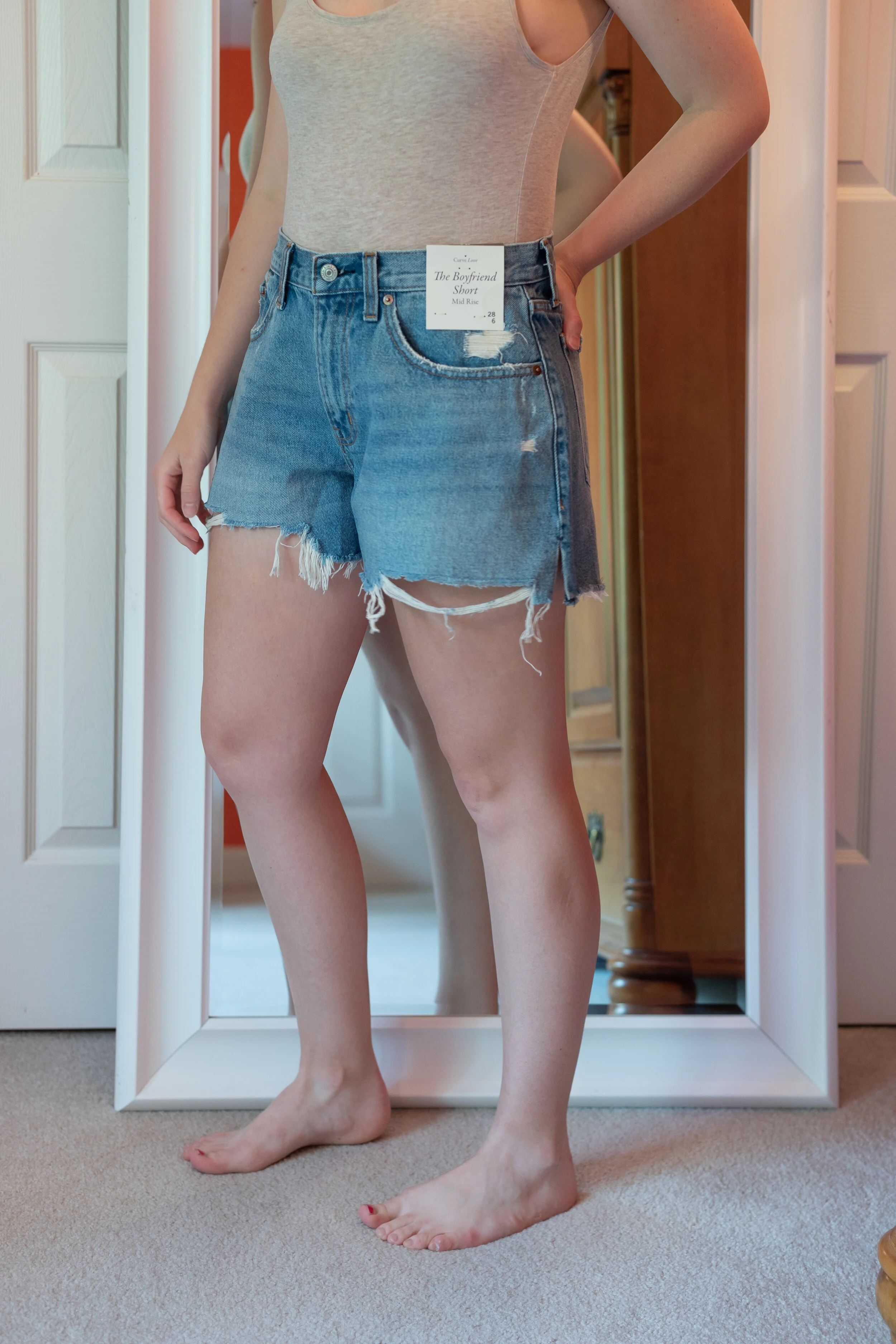 THE PETITE PEAR'S SHORTS GUIDE: DENIM 