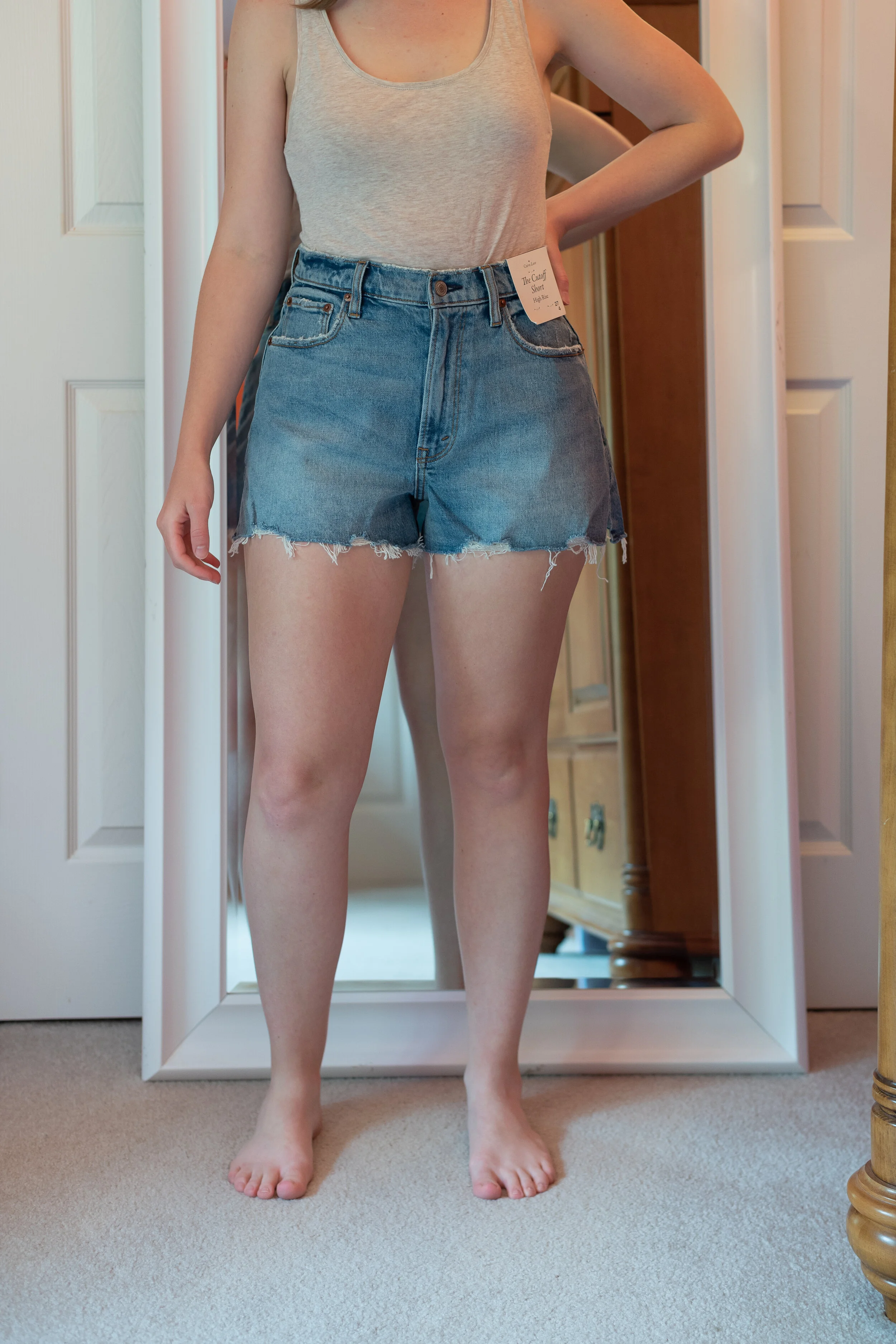 high waisted shorts size 12