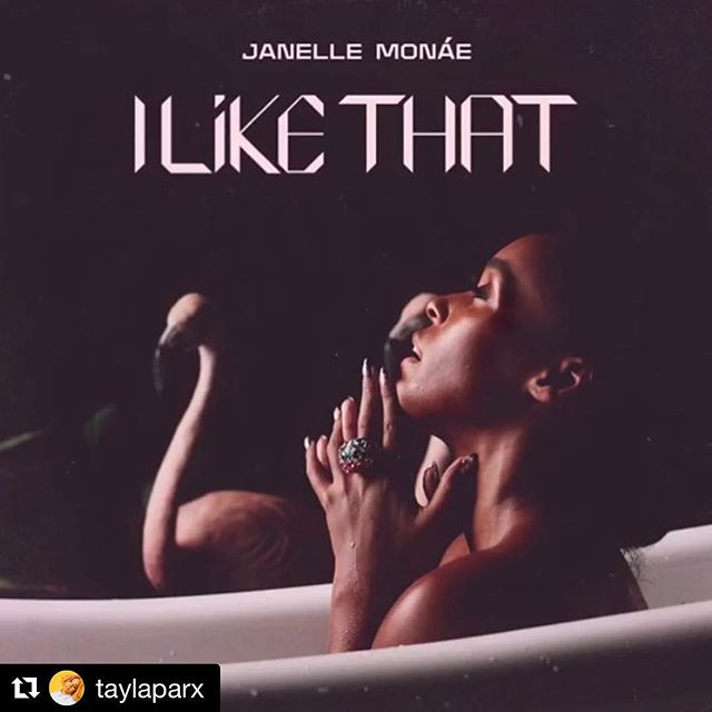 Worked on this with @taylaparx @janellemonae 🙏🚀 #Repost @taylaparx with @get_repost
・・・
When you different and don&rsquo;t care 🧞&zwj;♀️ . Wrote this song for all the weirdos like us 💫  #ilikethat . The venom and the antidote #taylamade