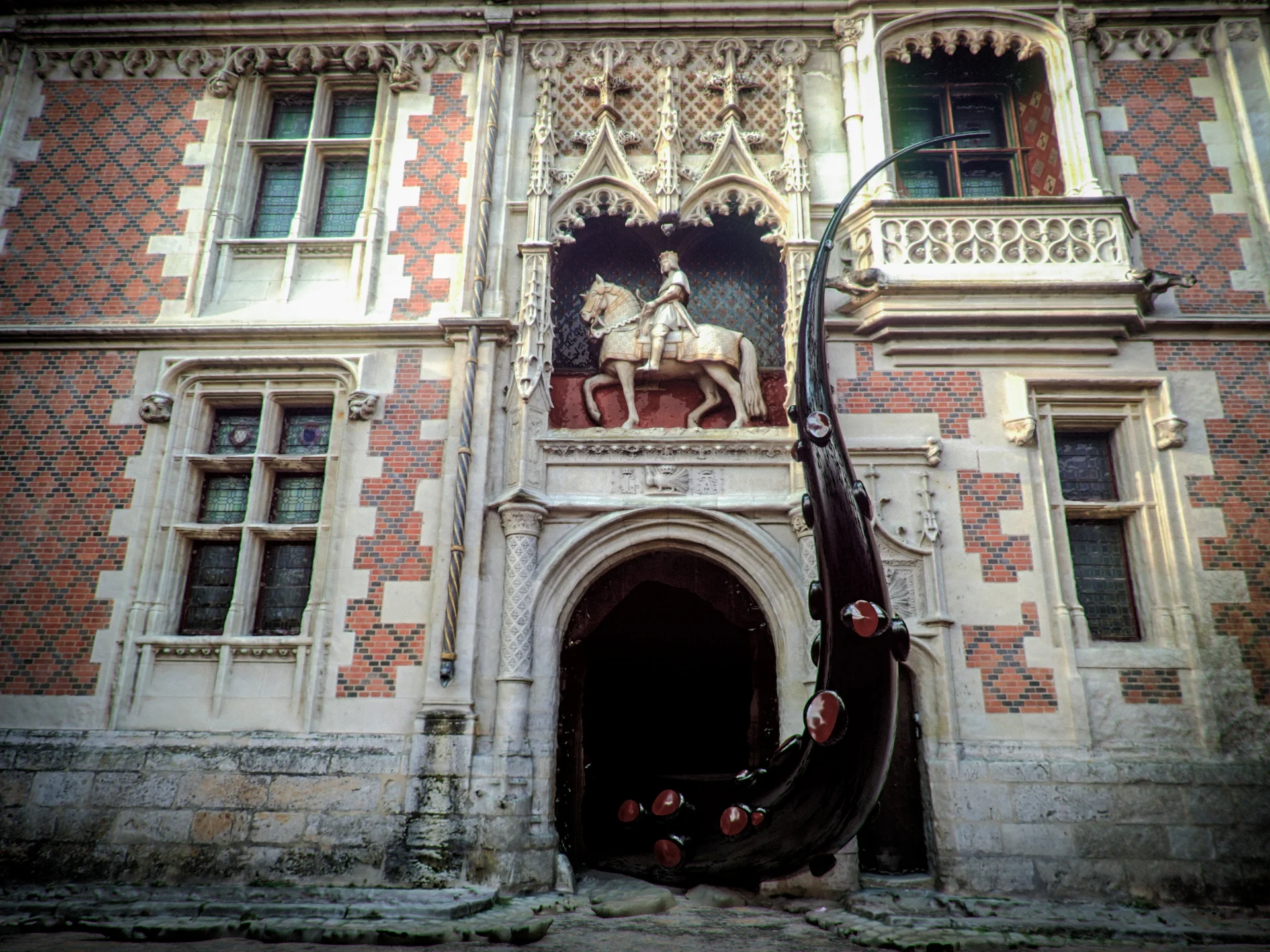 Chateau-de-blois entry photo scanned by Archeomatic. I added the tentacle :)