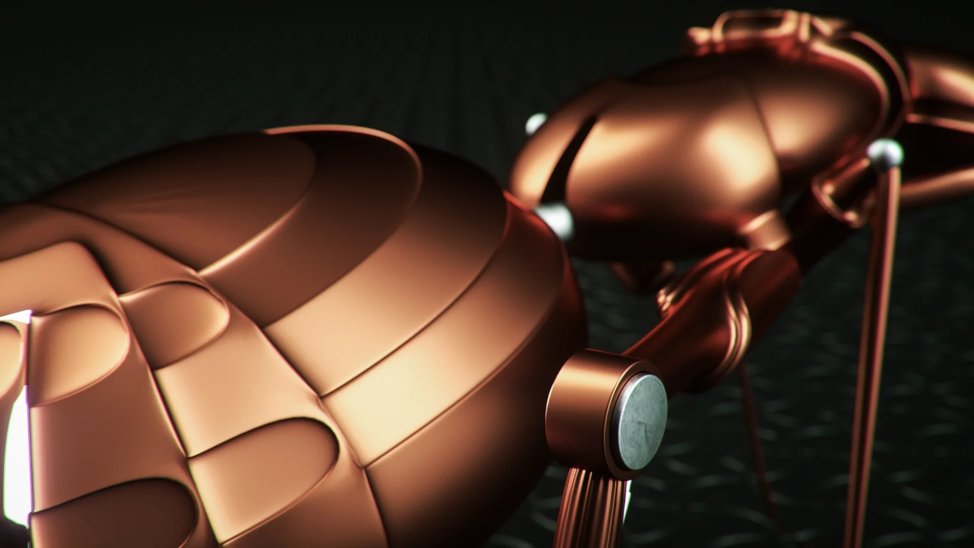 Mech Ant designed and modeled by me.