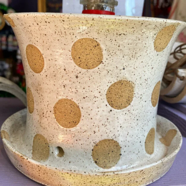 Polka Dot Planter 