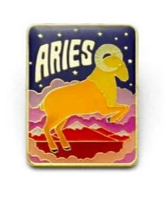 Aries Enamel Pin