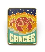 Cancer Enamel Pin