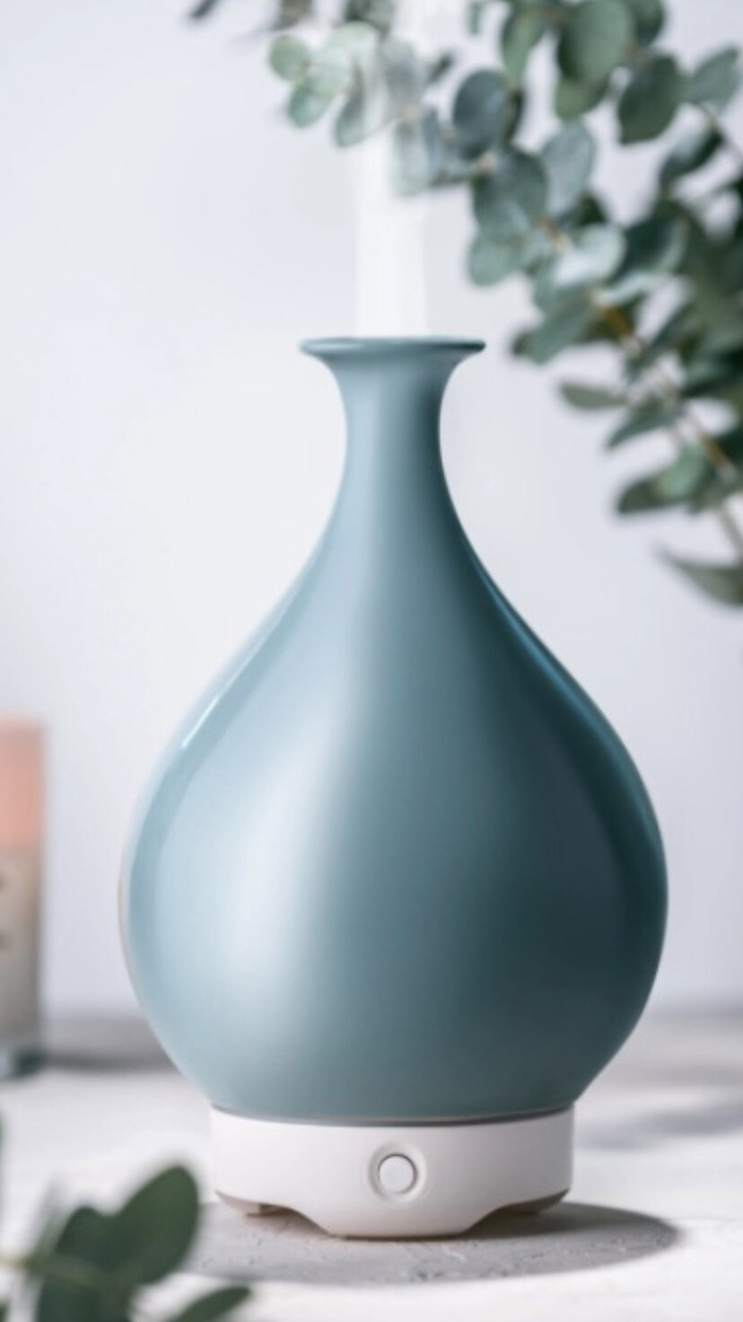 Green Glass Diffuser