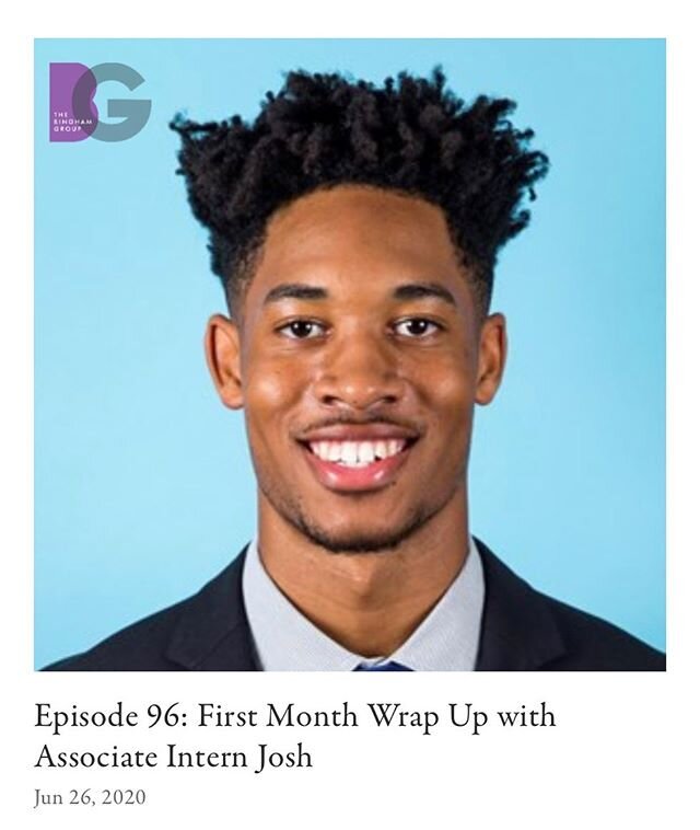 Repost from @binghamgroup
.
OUT NOW // BG Podcast Episode 96: First Month Wrap Up with Associate Intern Josh
.
On today&rsquo;s episode Bingham Group CEO A.J. downloads on Associate Intern Josh's first month with the firm.
.
Topics include the Austin