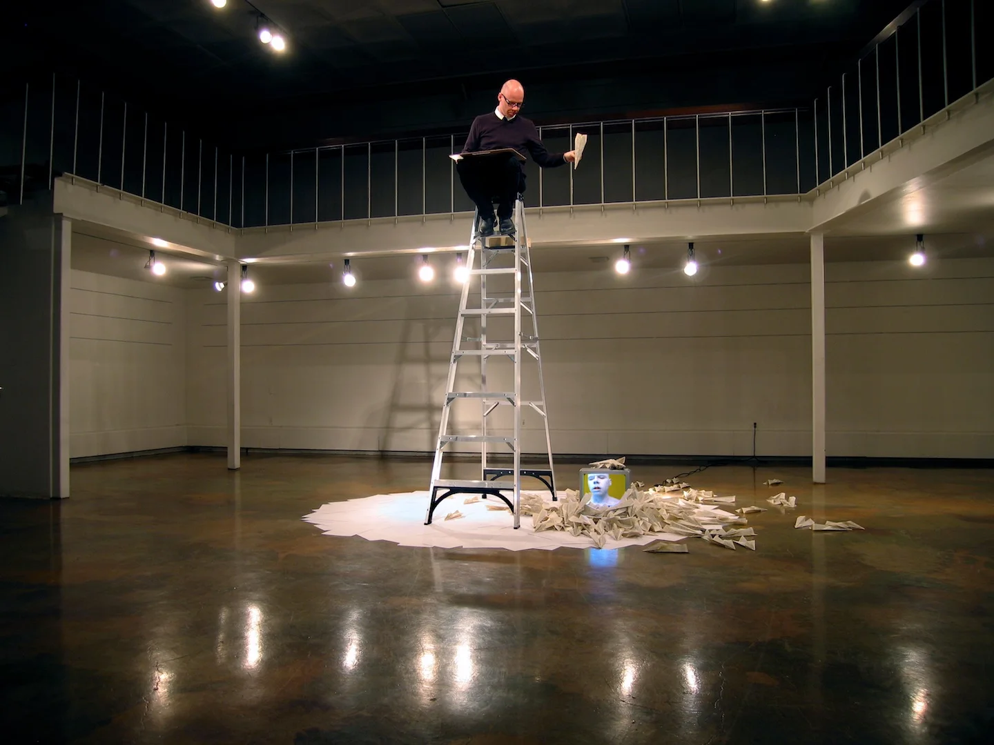 Homonymous Confusion of Planes , 2007 Performance Art