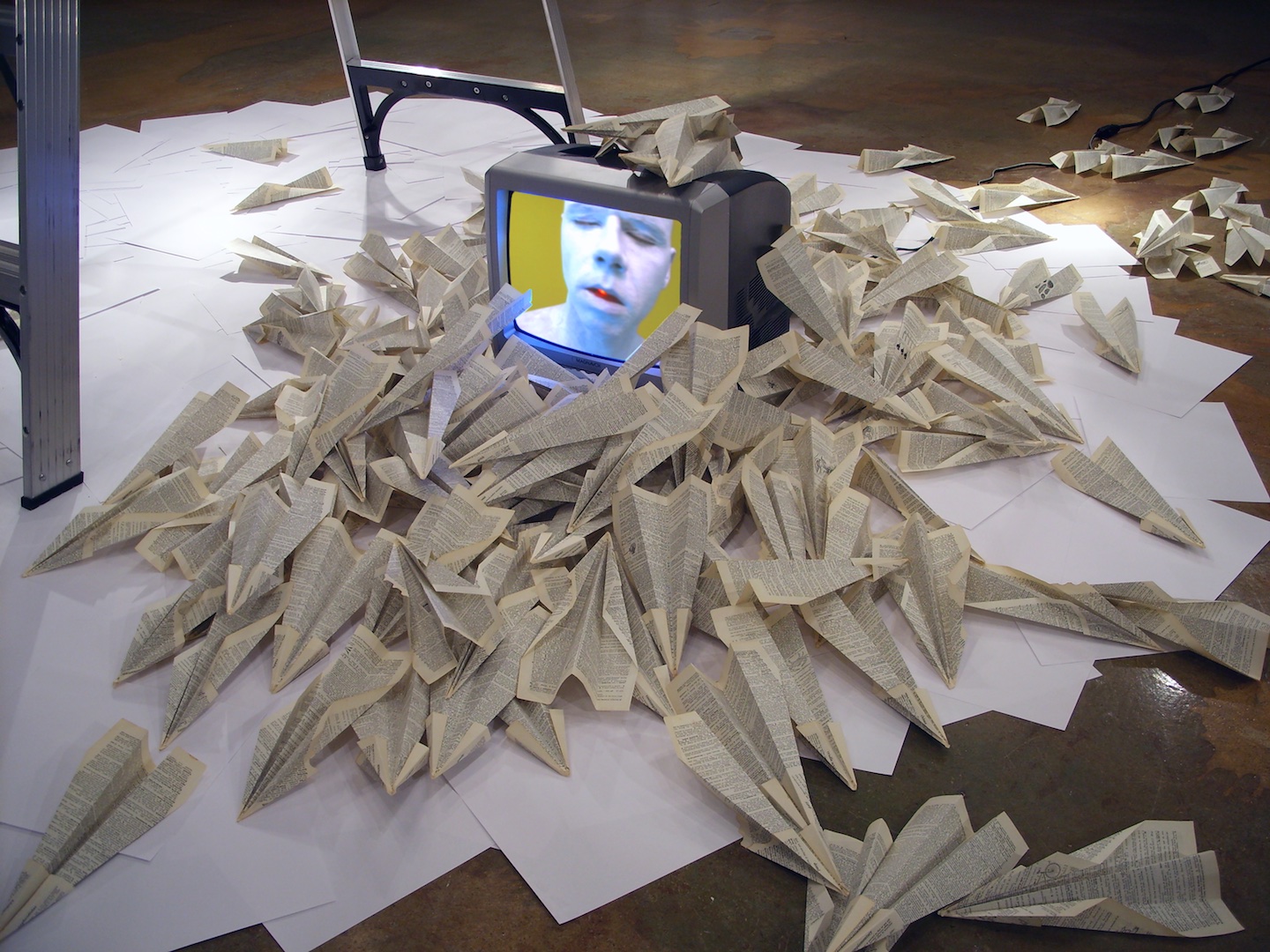     Homonymous Confusion of Planes , 2007  Performance Art  