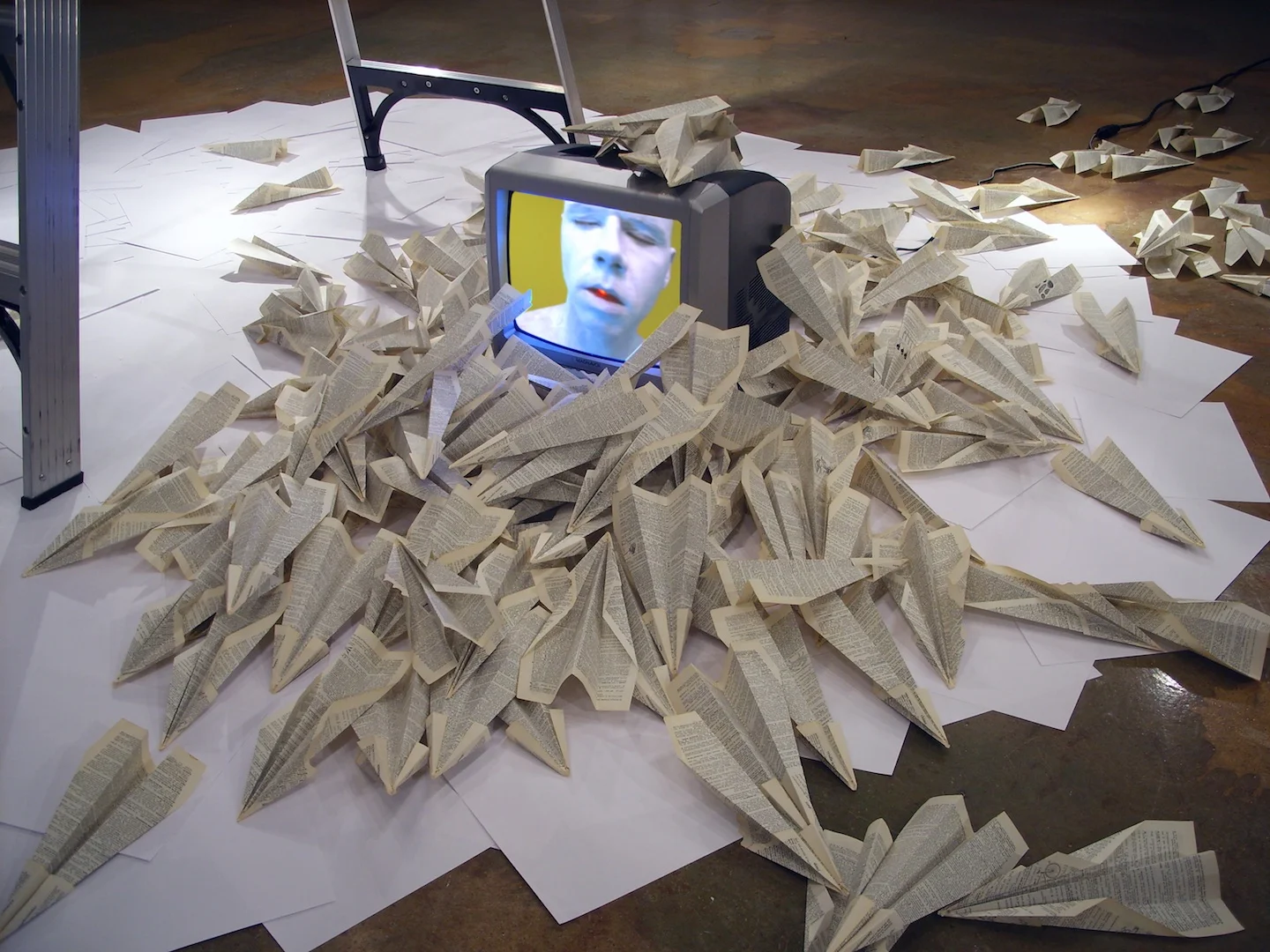 Homonymous Confusion of Planes , 2007 Performance Art