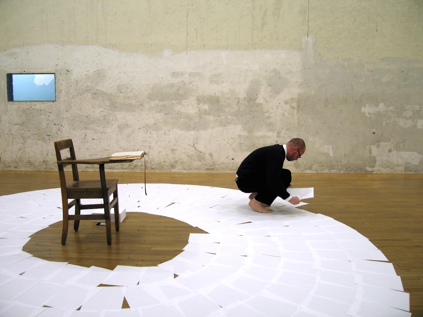 Indexical Scale , 2005 Performance Art
