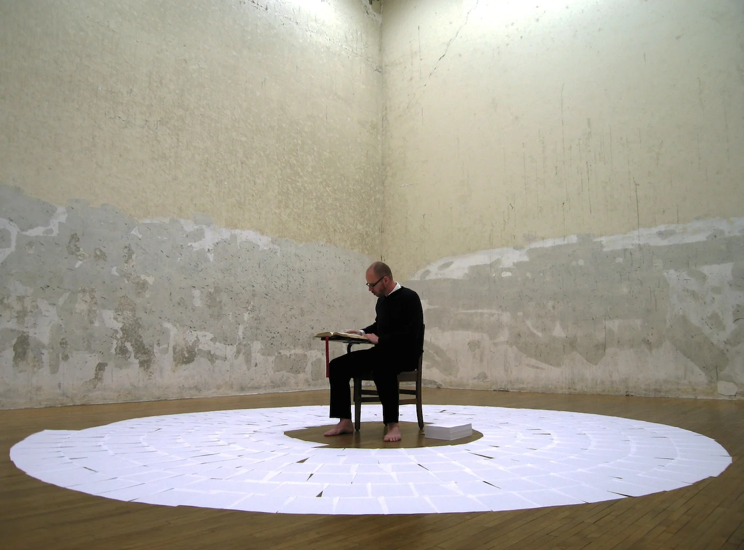 Indexical Scale , 2005 Performance Art