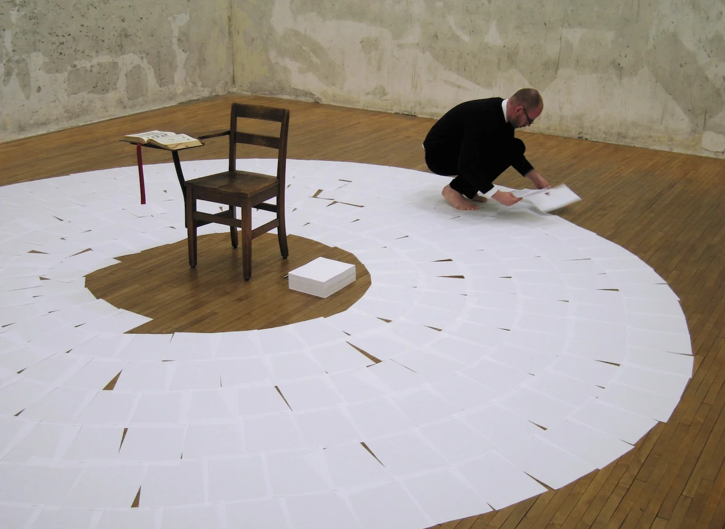 Indexical Scale , 2005 Performance Art