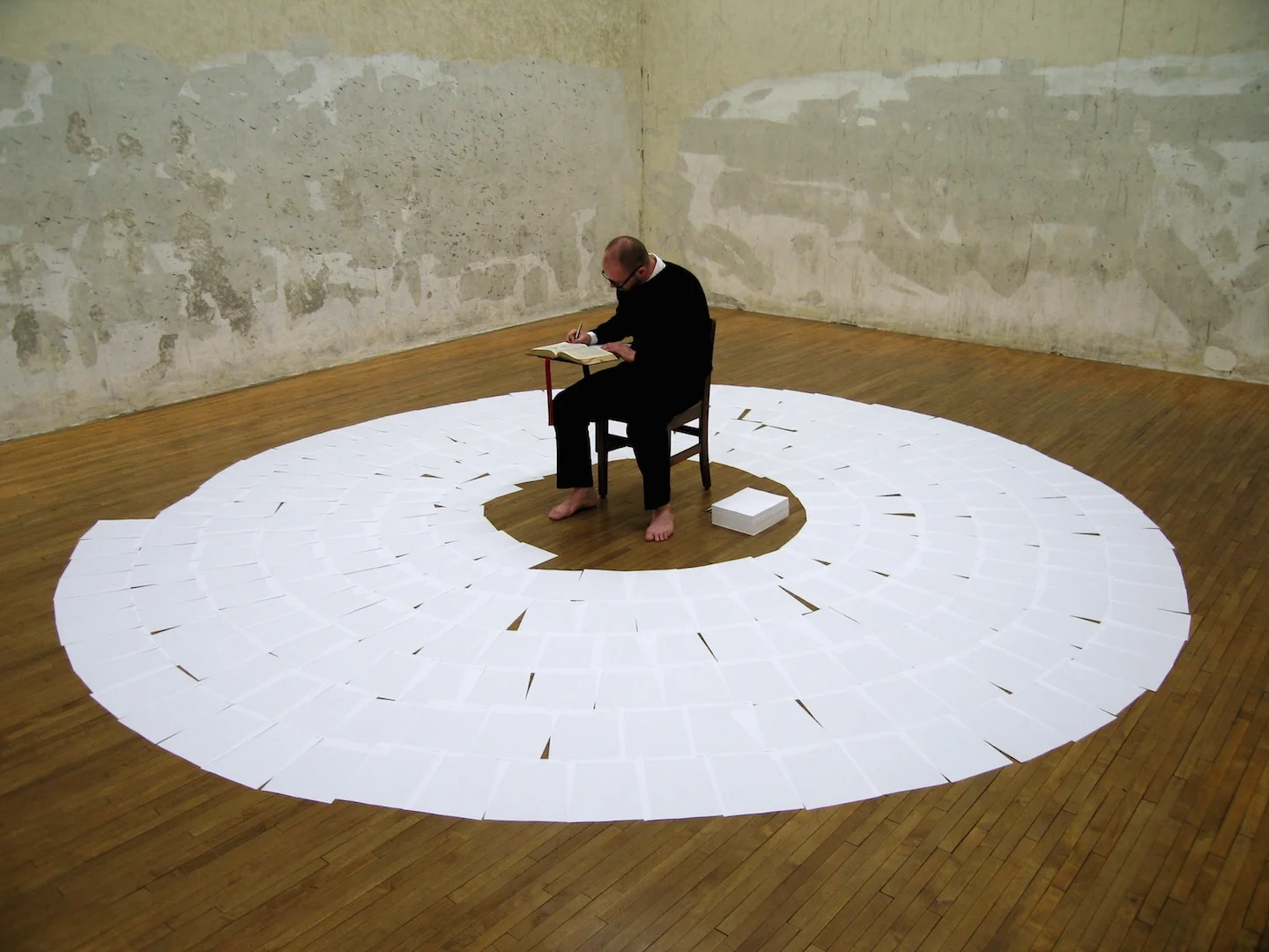 Indexical Scale , 2005 Performance Art