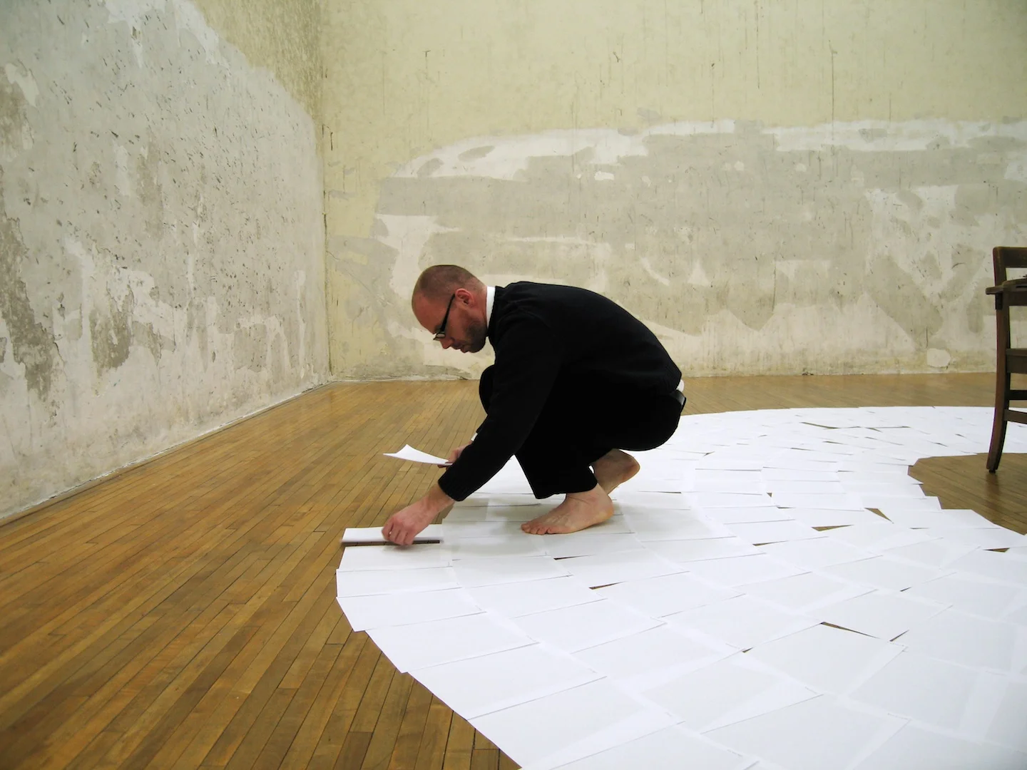 Indexical Scale , 2005 Performance Art