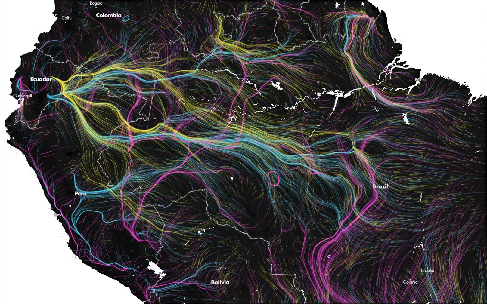    The Corridor: Climate Change, Border Permeability, and Ecosystem Resilience , 2021  Gary Setzer &amp; Dan Majka Three-channel video installation and sound 