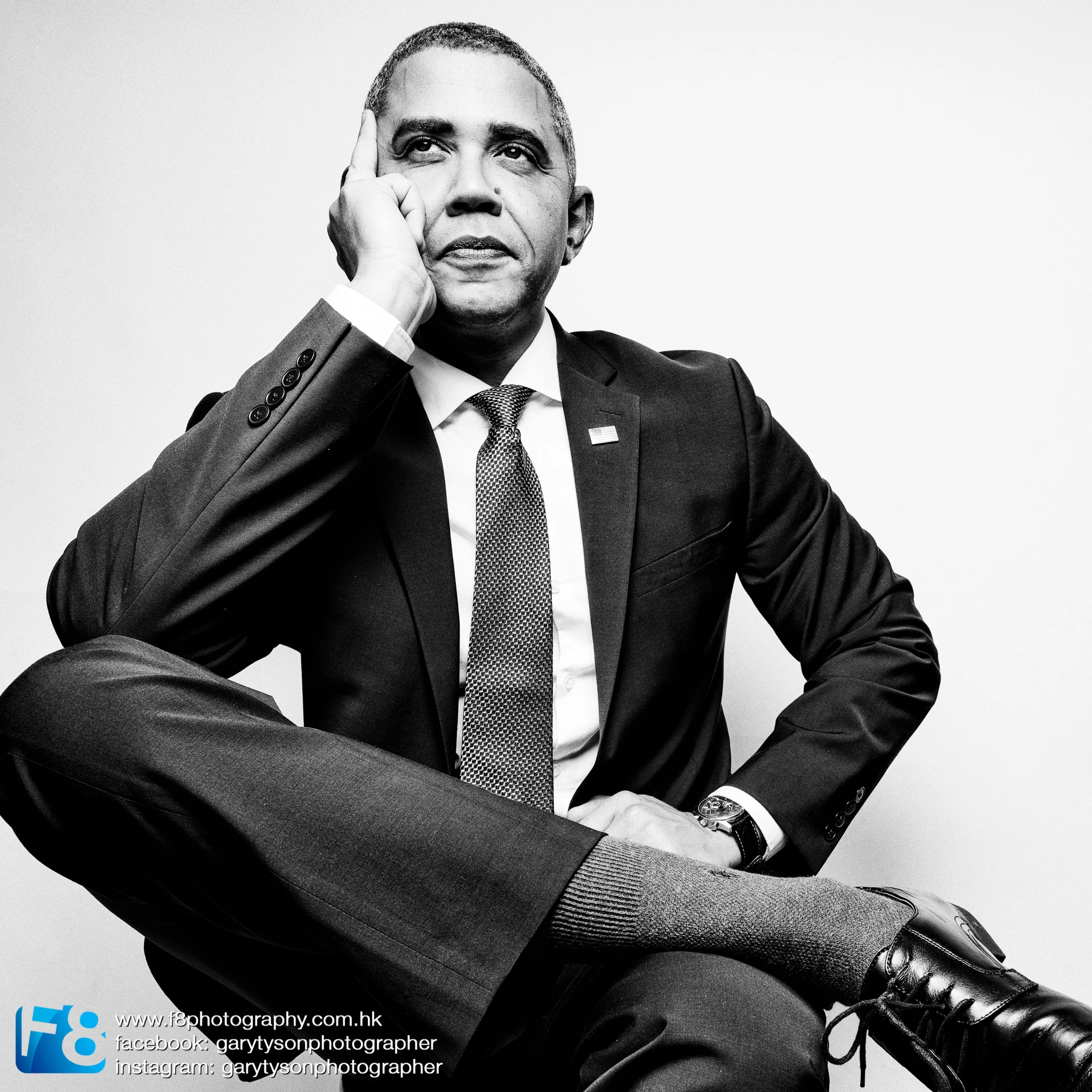 Obama, Trump and Kim in exclusive F8 studio shoot