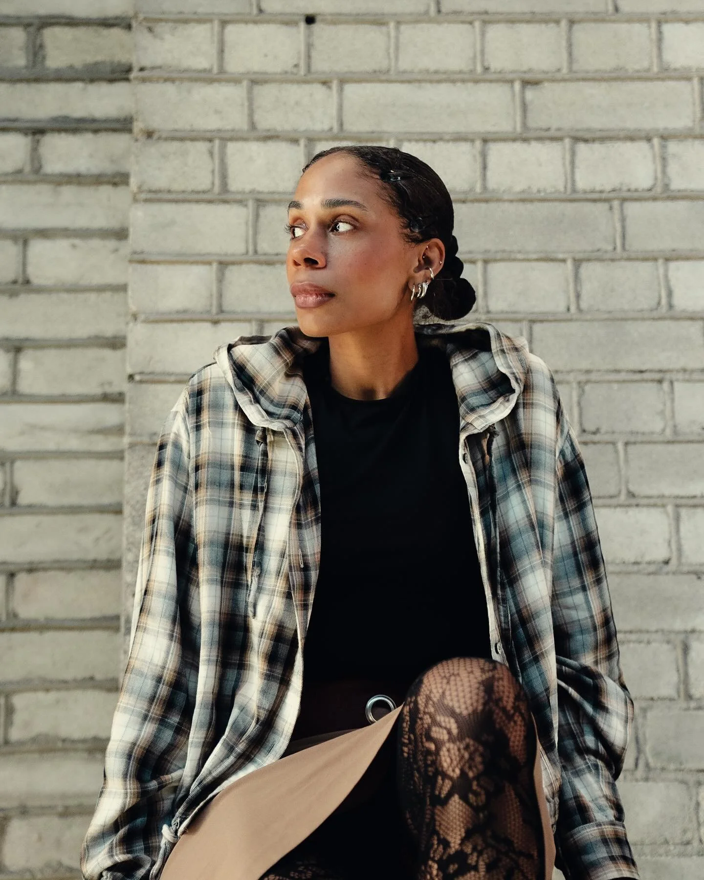 Production designer @fatima.fransson in @drmartensofficial Zebzag Laceless for @damernasvarld