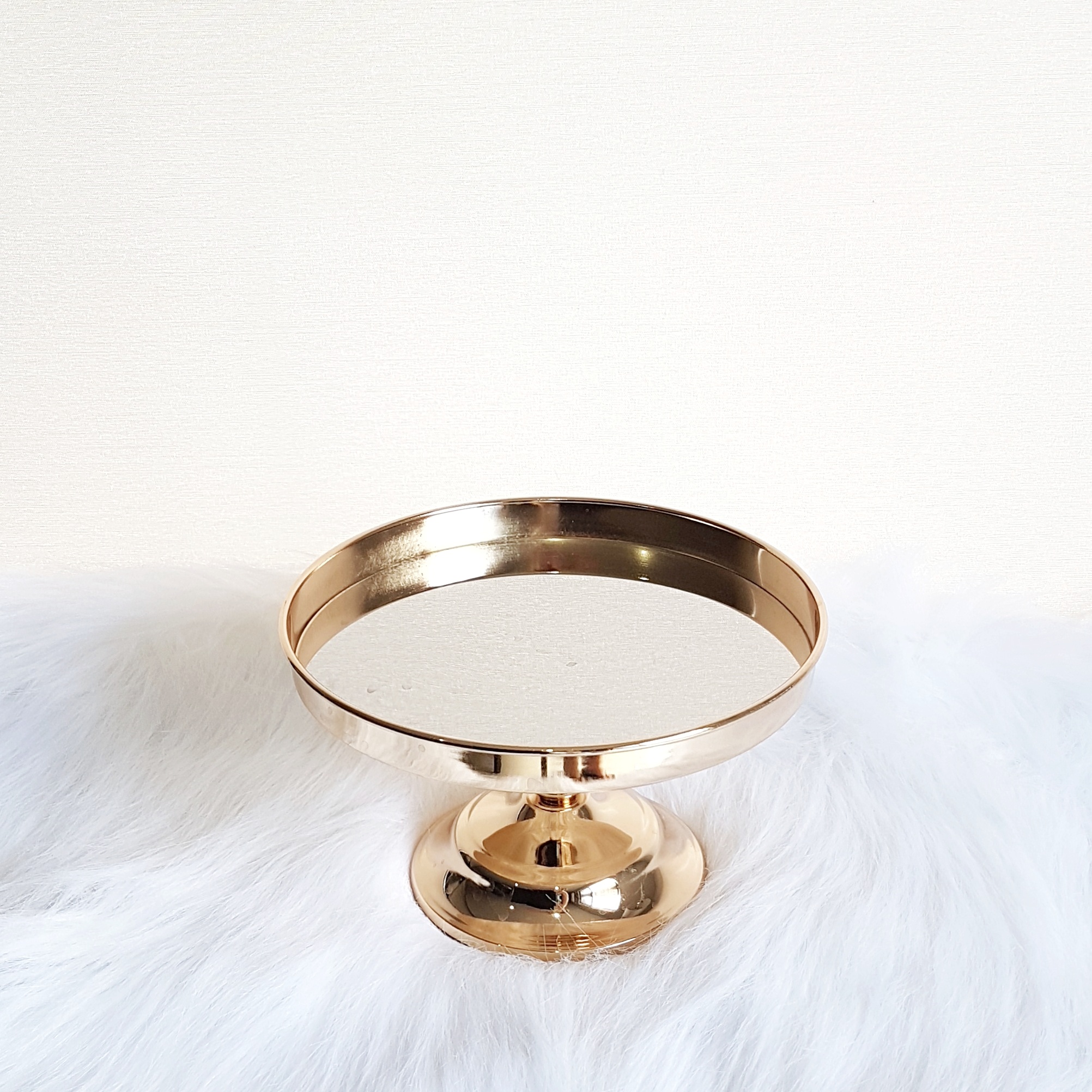 Glamorous Gold Mirror Cake Stand 8"/12" $10/20