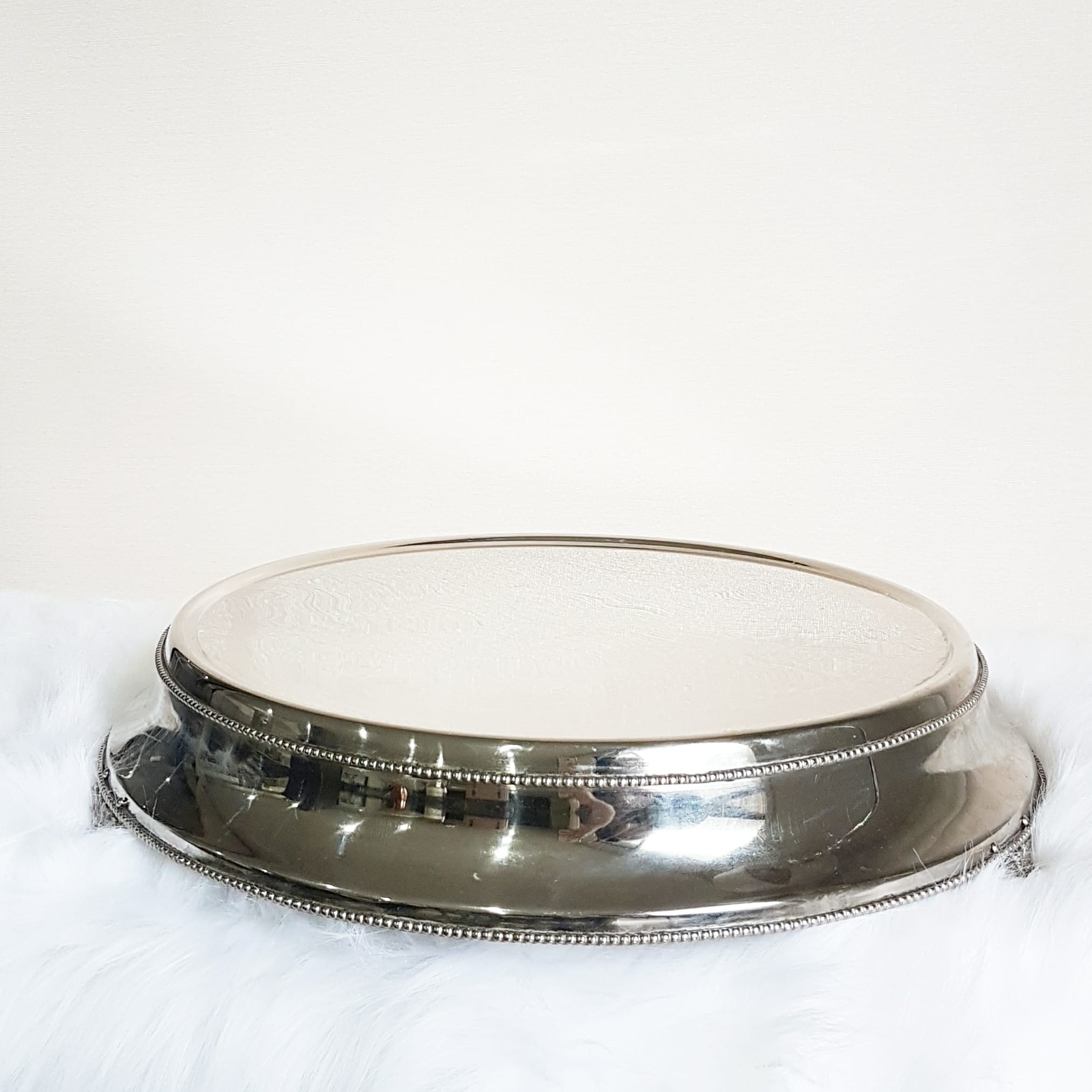 Faye Cahill Silver Plated Stand 14"/16" $30/$40