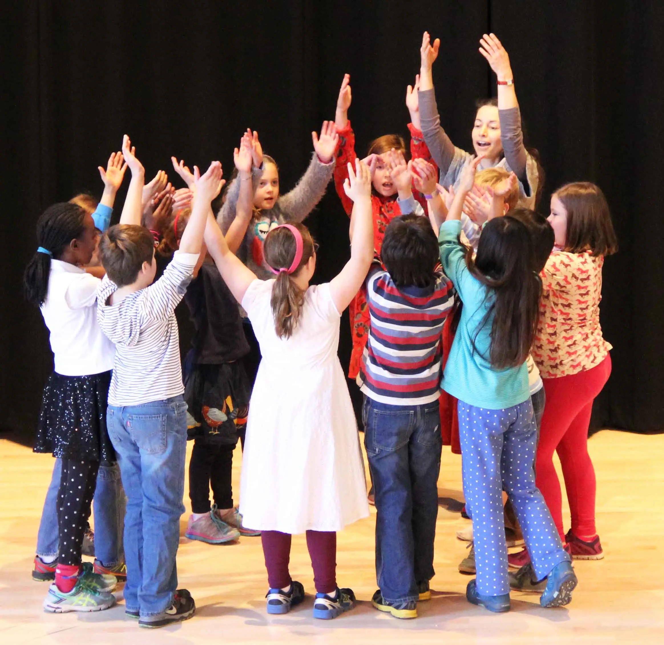 The grace and exuberance of eurythmy, performed with live classical piano music, is another unique hallmark of Waldorf education.