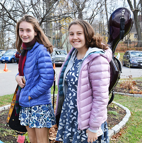 Many tremendously talented students, parents, faculty, and alumni played music throughout the day.