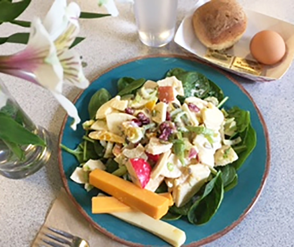 Of course we occasionally serve...Waldorf Salad!